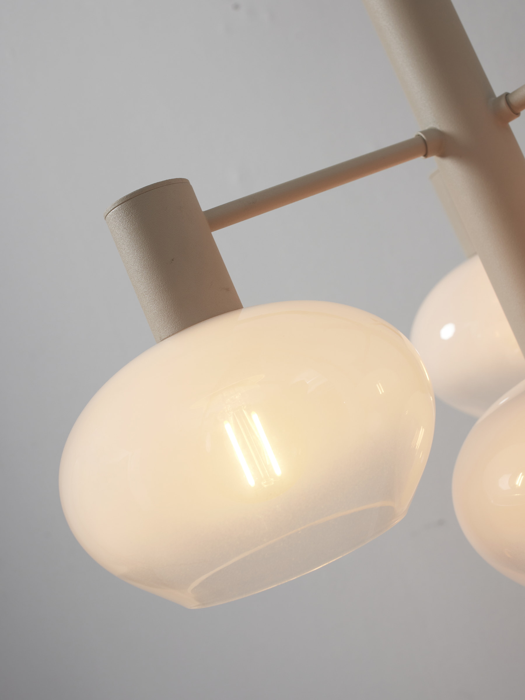 its about RoMi Hanglamp 'Bologna' 4-lamps, kleur Wit