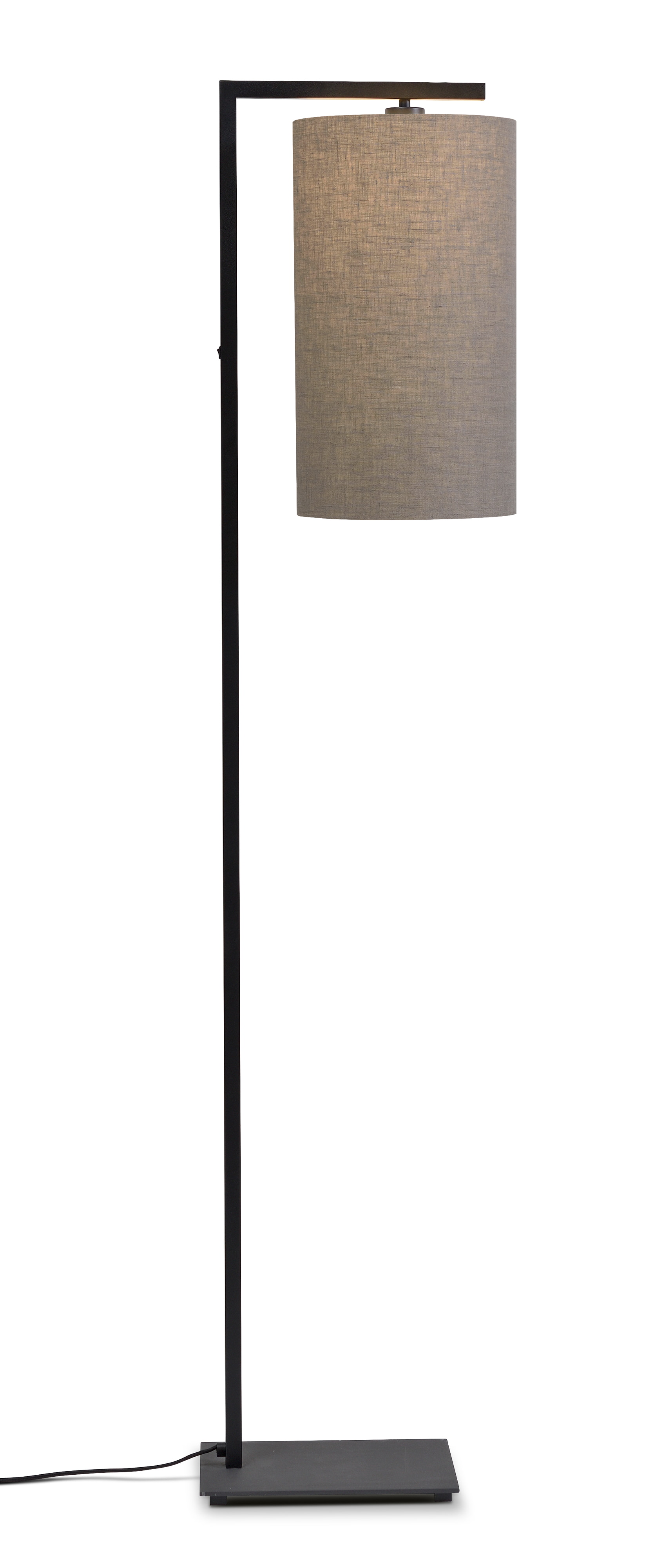 its about RoMi Vloerlamp 'Boston' Langwerpig, 160cm, kleur Donkerbeige
