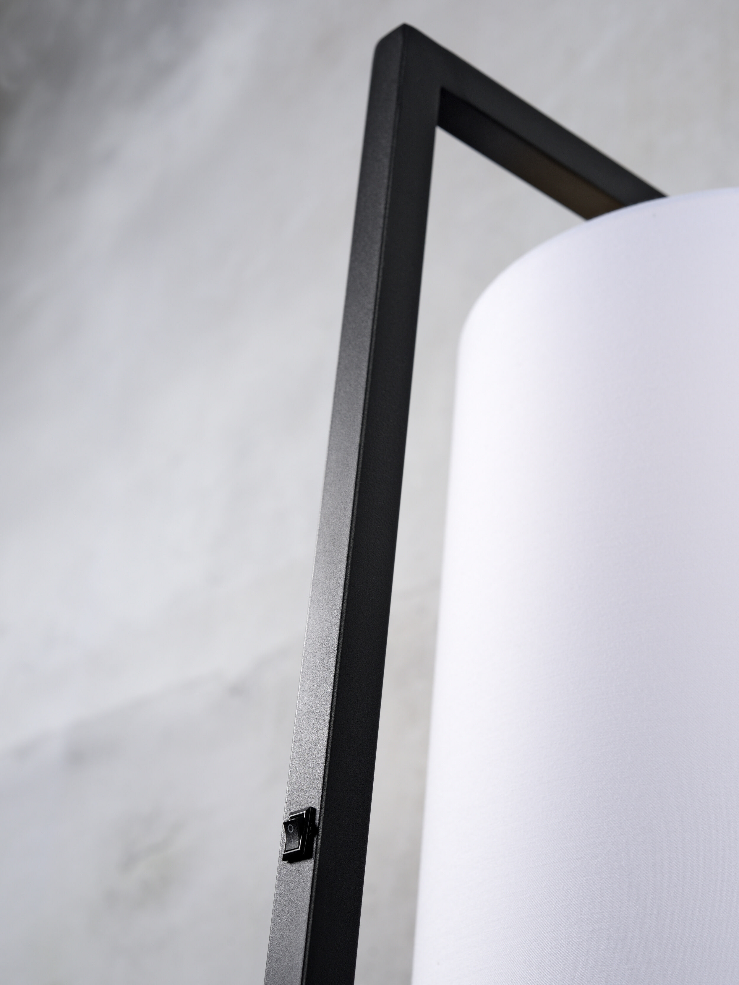 its about RoMi Vloerlamp 'Boston' Langwerpig, 160cm, kleur Wit