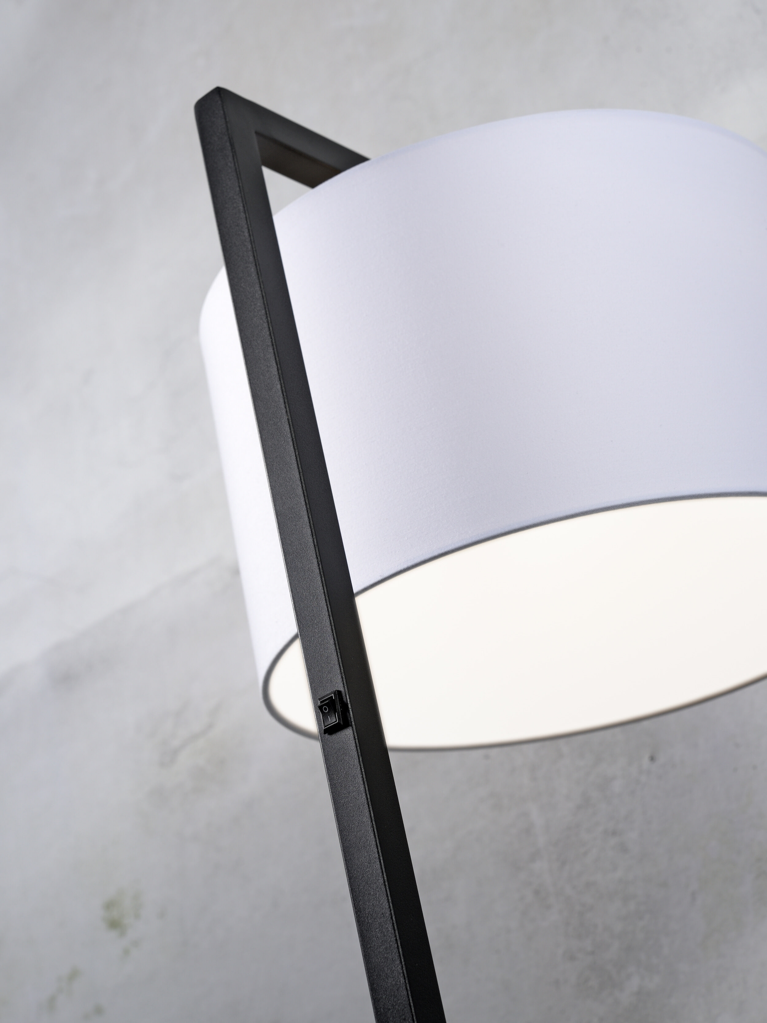 its about RoMi Vloerlamp 'Boston' 160cm, kleur Zwart