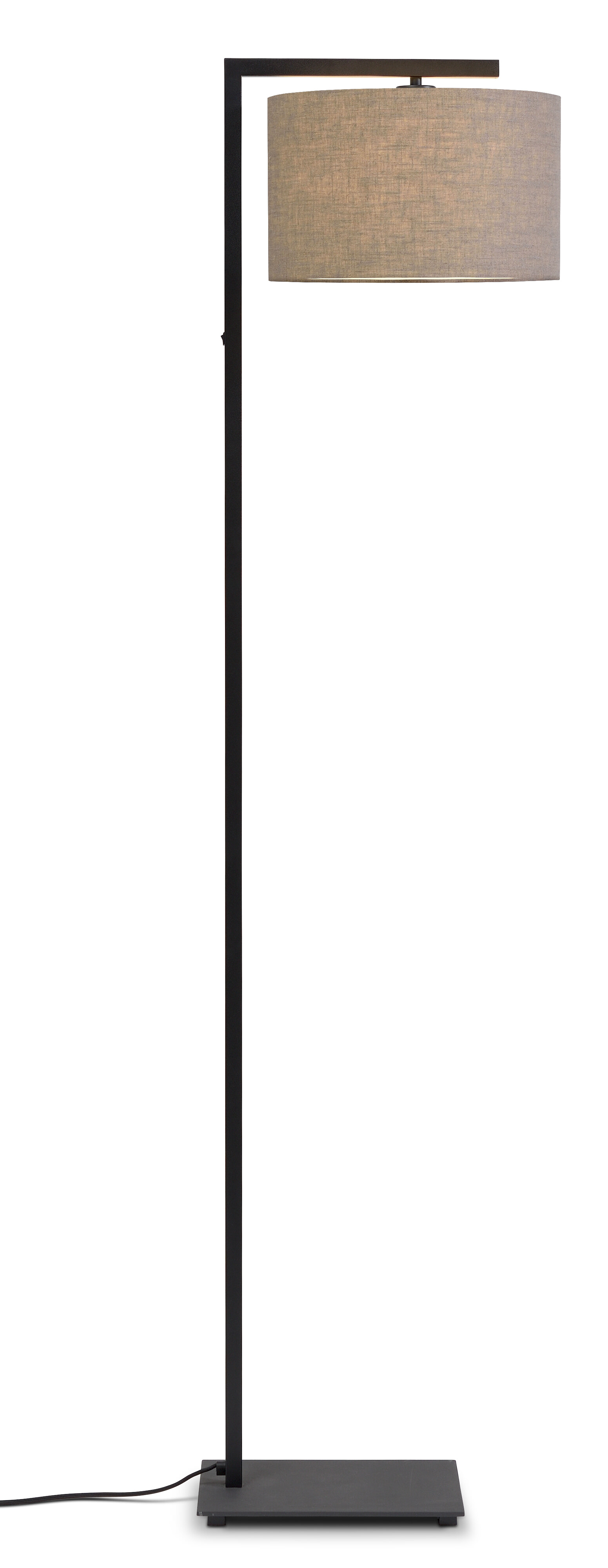 its about RoMi Vloerlamp 'Boston' 160cm, kleur Donkerbeige