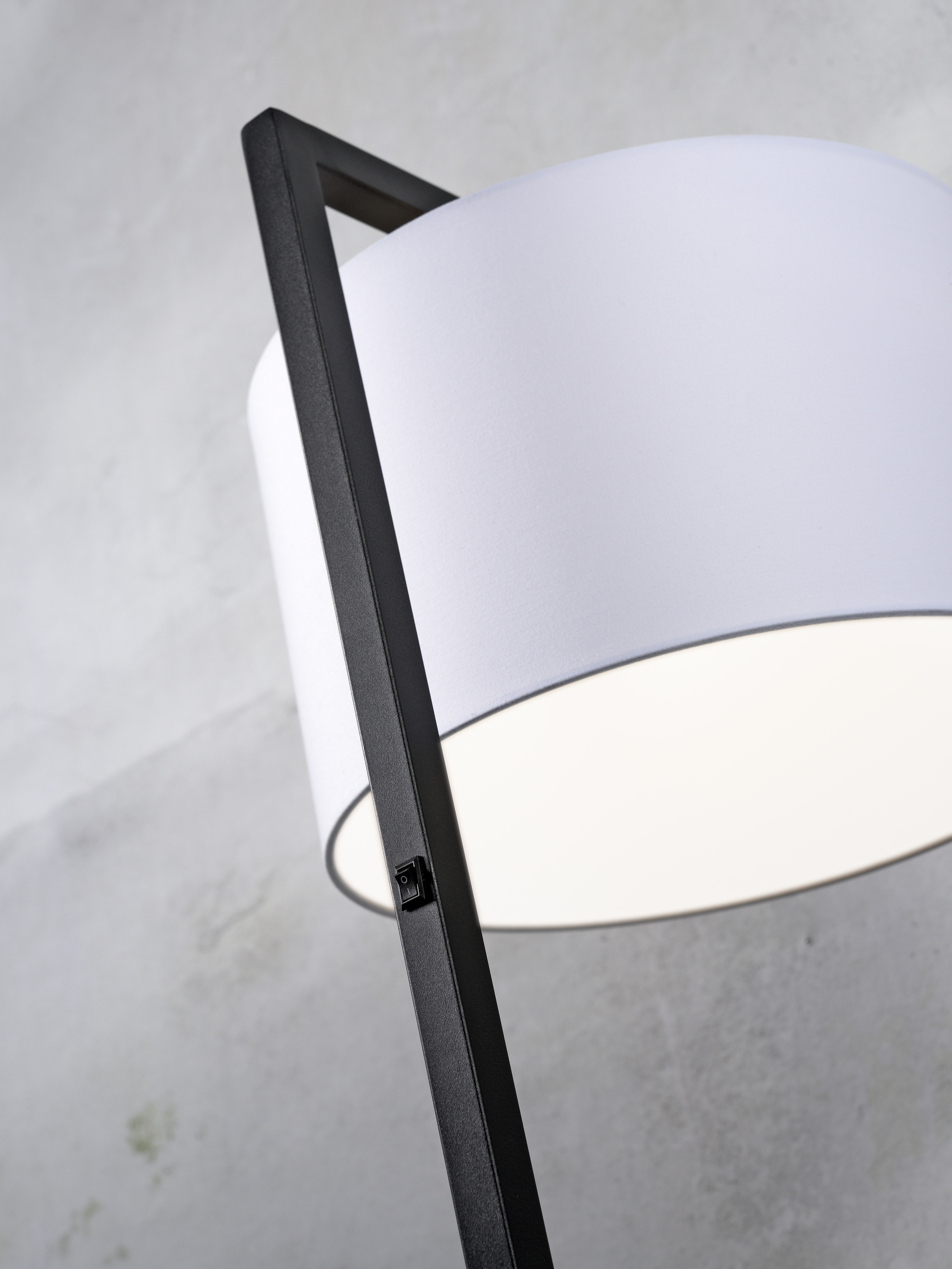 its about RoMi Vloerlamp 'Boston' 160cm, kleur Donkerbeige