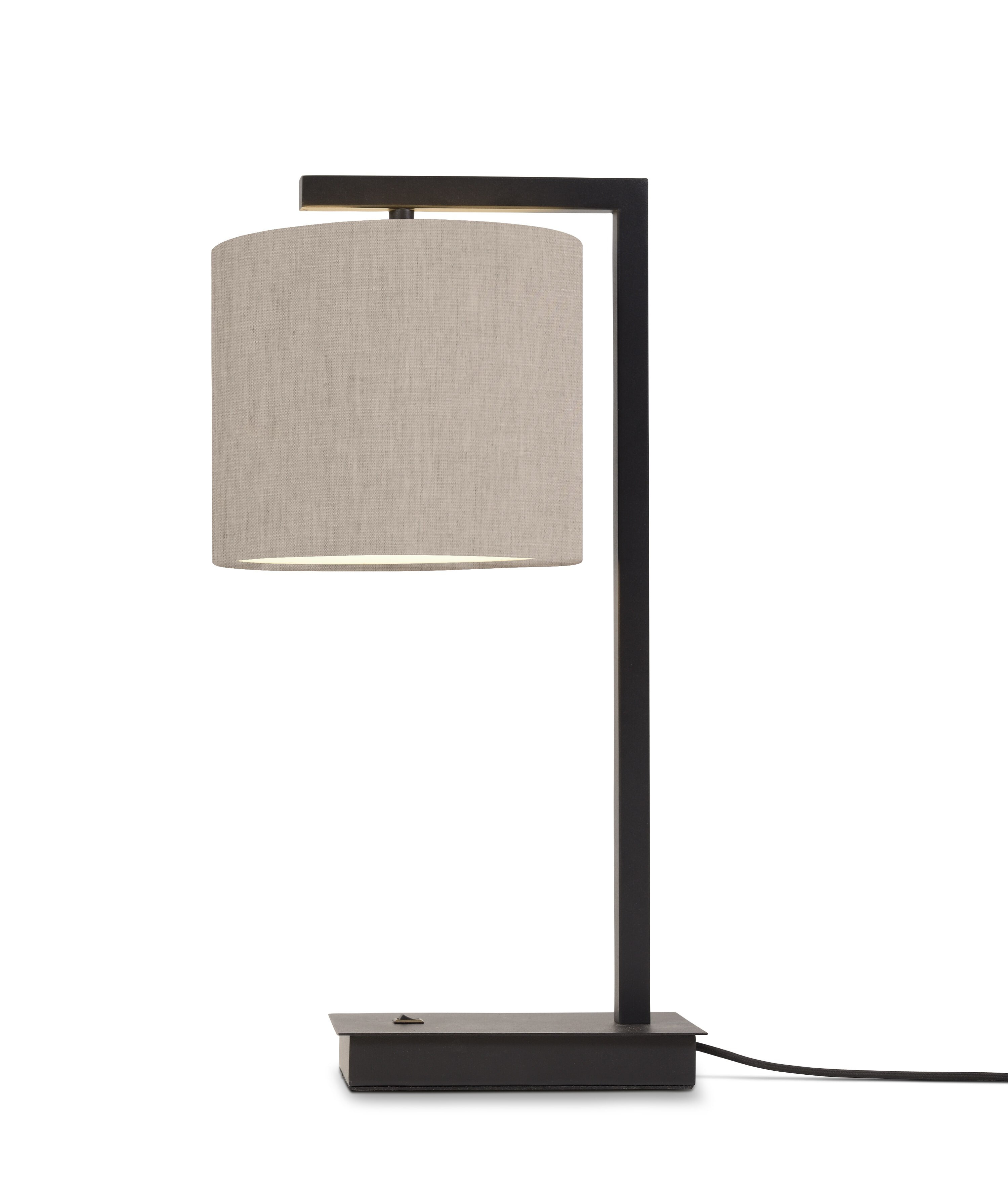 its about RoMi Tafellamp 'Boston' 44cm, kleur Beige