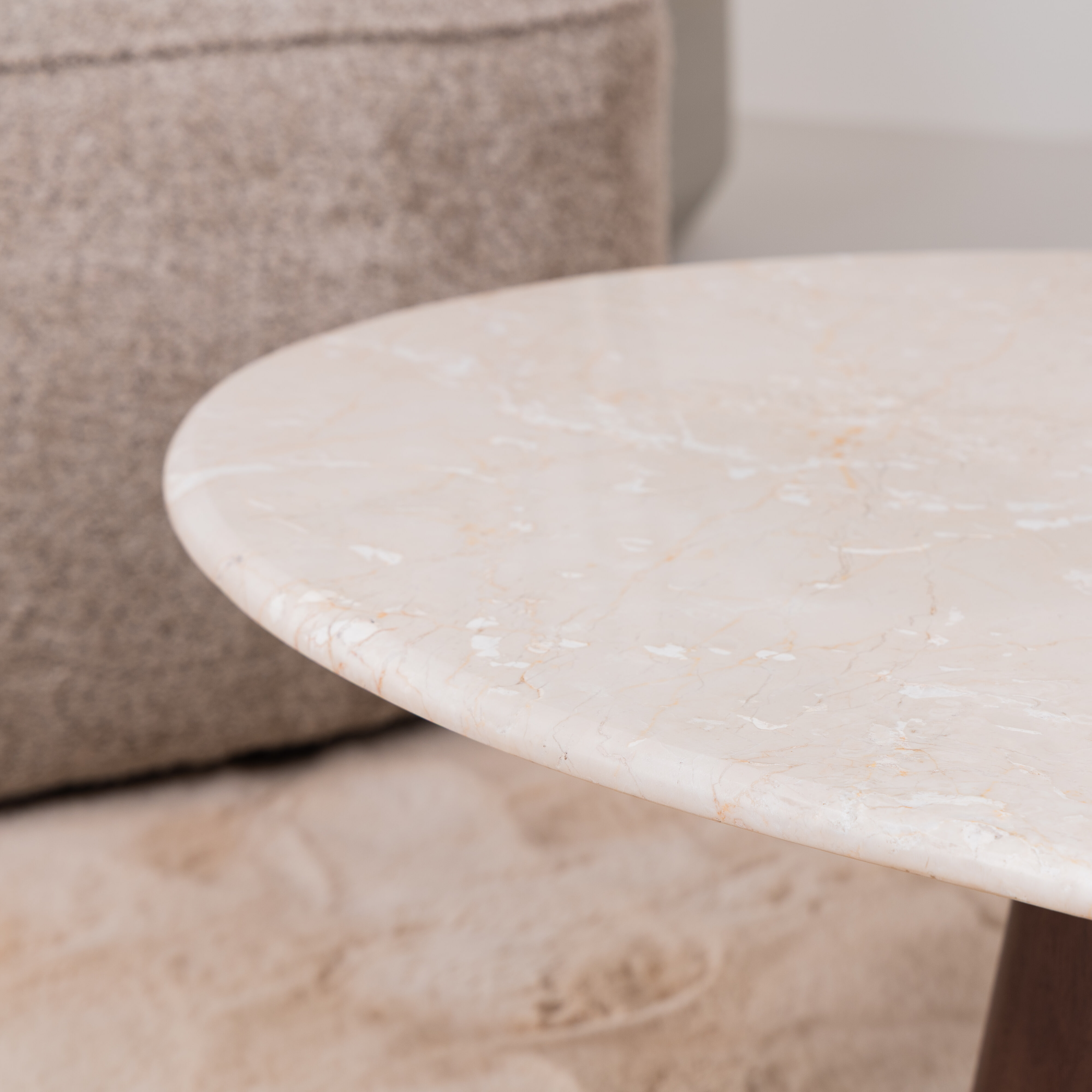 Salontafel Hazel set van 2 - Mango Hout & Marmer