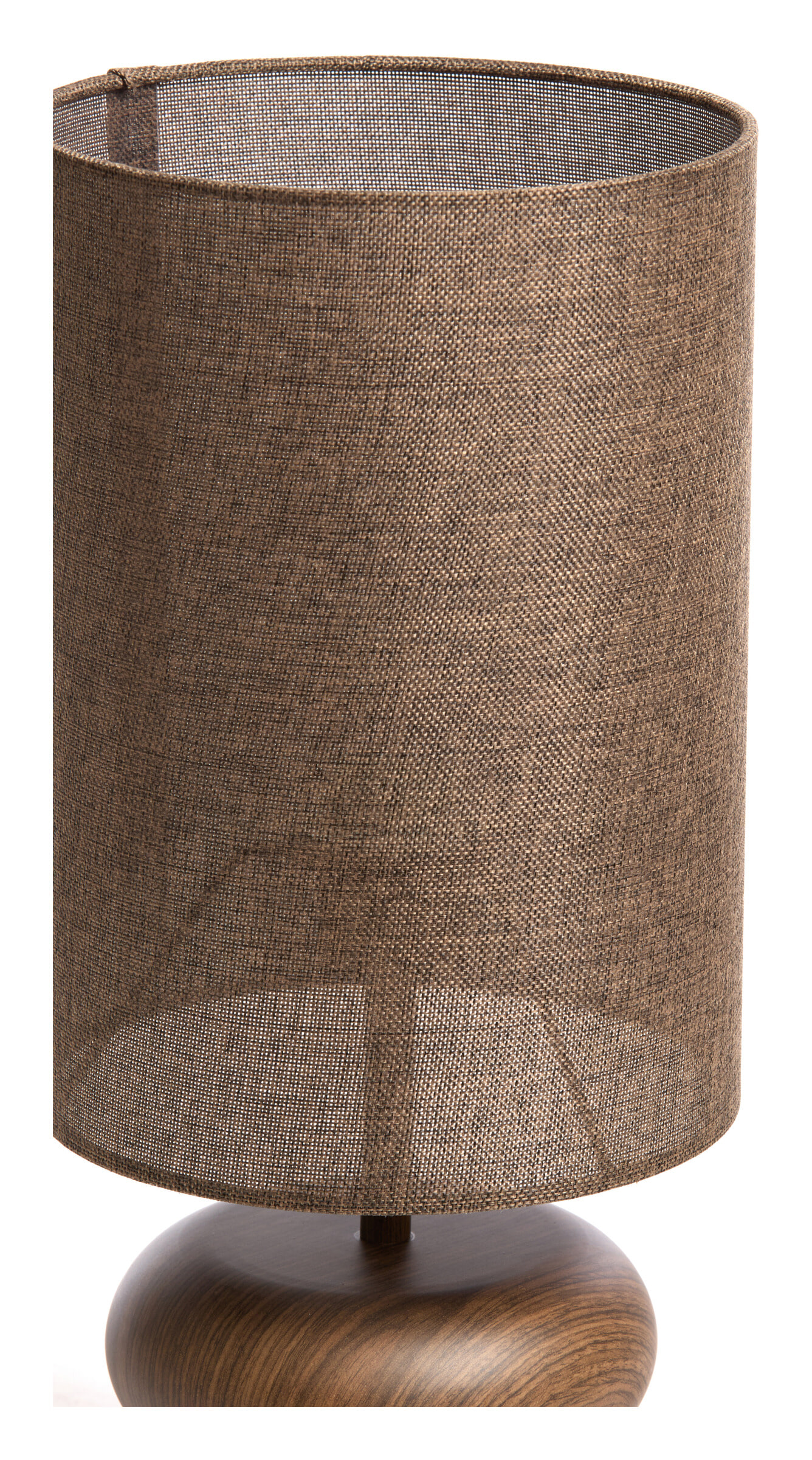 Light & Living Tafellamp 'Danialo' (incl. kap) 68cm, kleur Donkerbruin