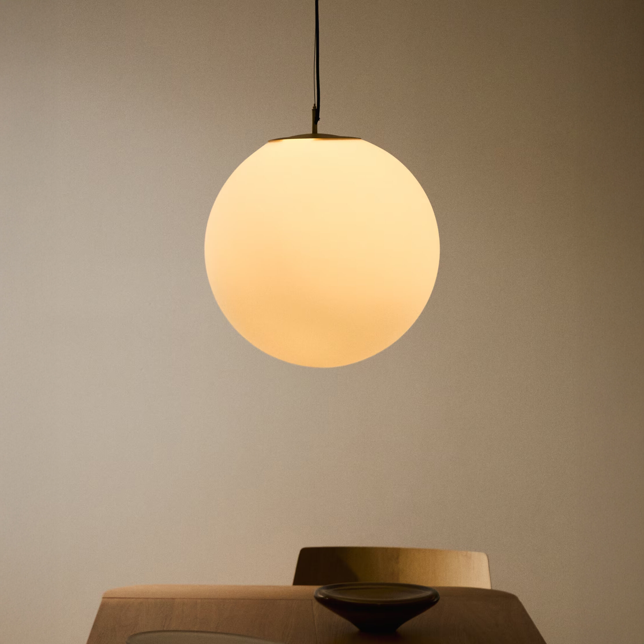 Kave Home Hanglamp 'Brisia' Glas, 50cm