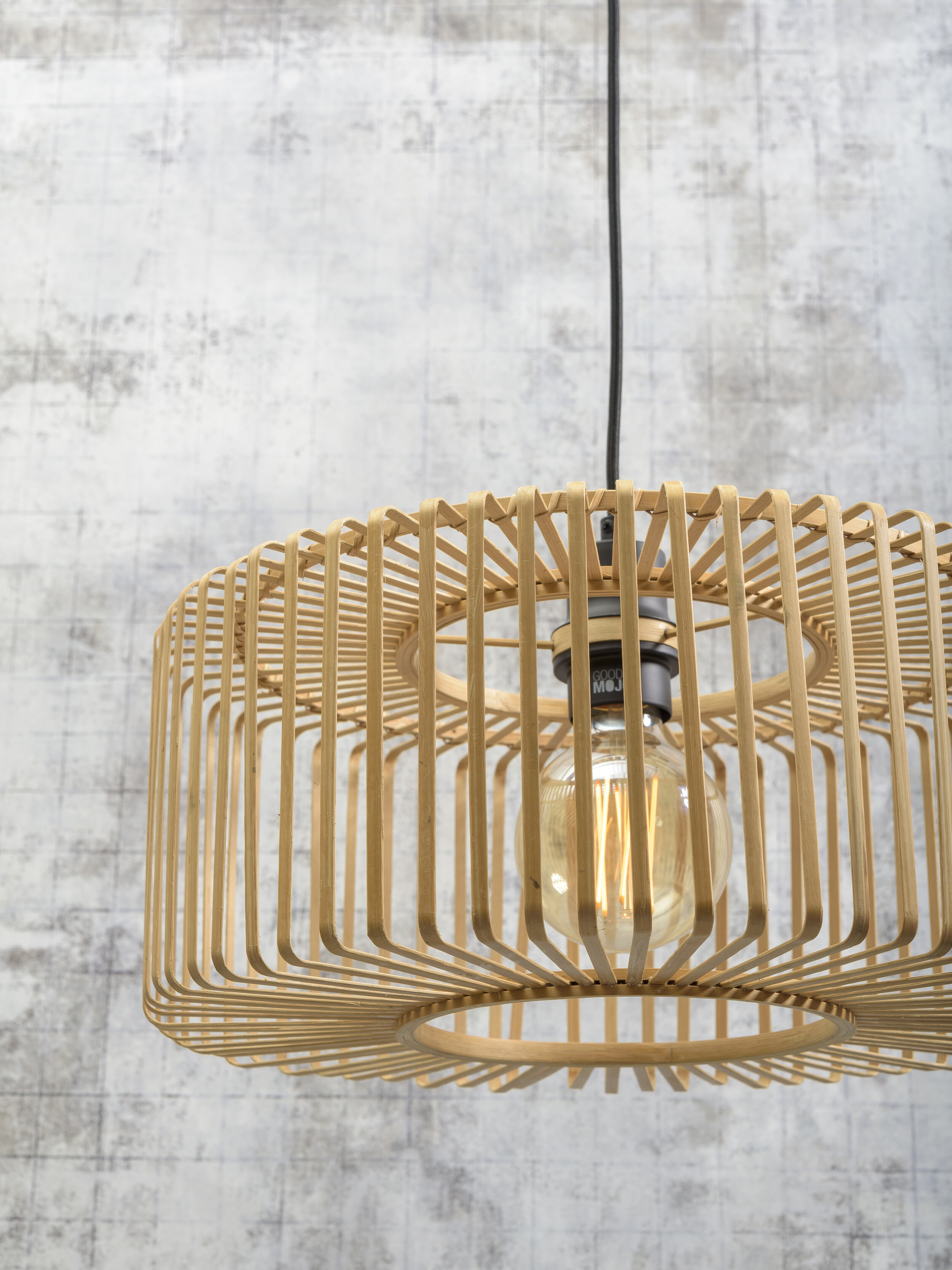 GOOD&MOJO Hanglamp 'Bromo' Small, Bamboe, kleur Naturel