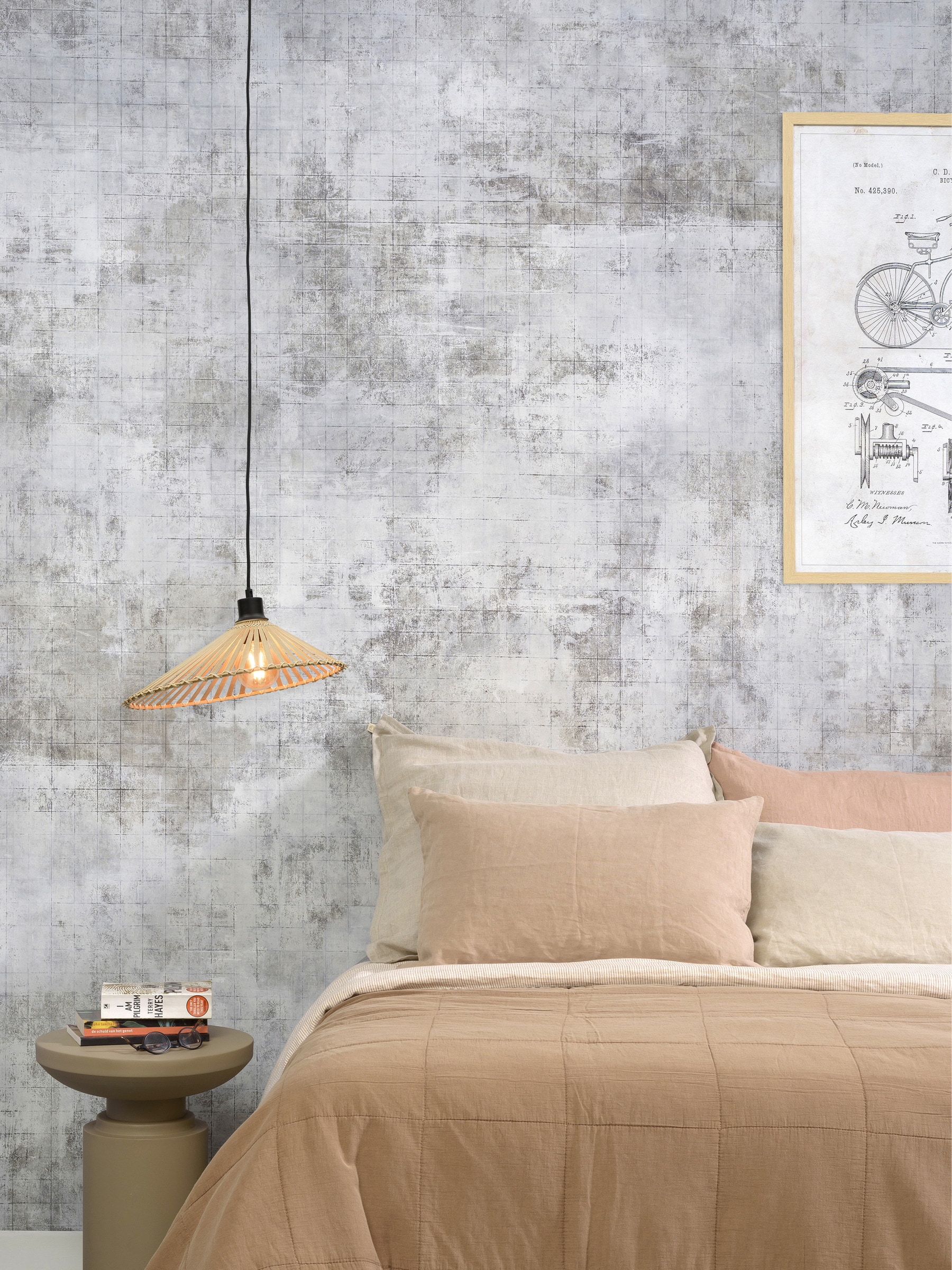 GOOD&MOJO Hanglamp 'Bromo' 40cm, Bamboe, kleur Naturel