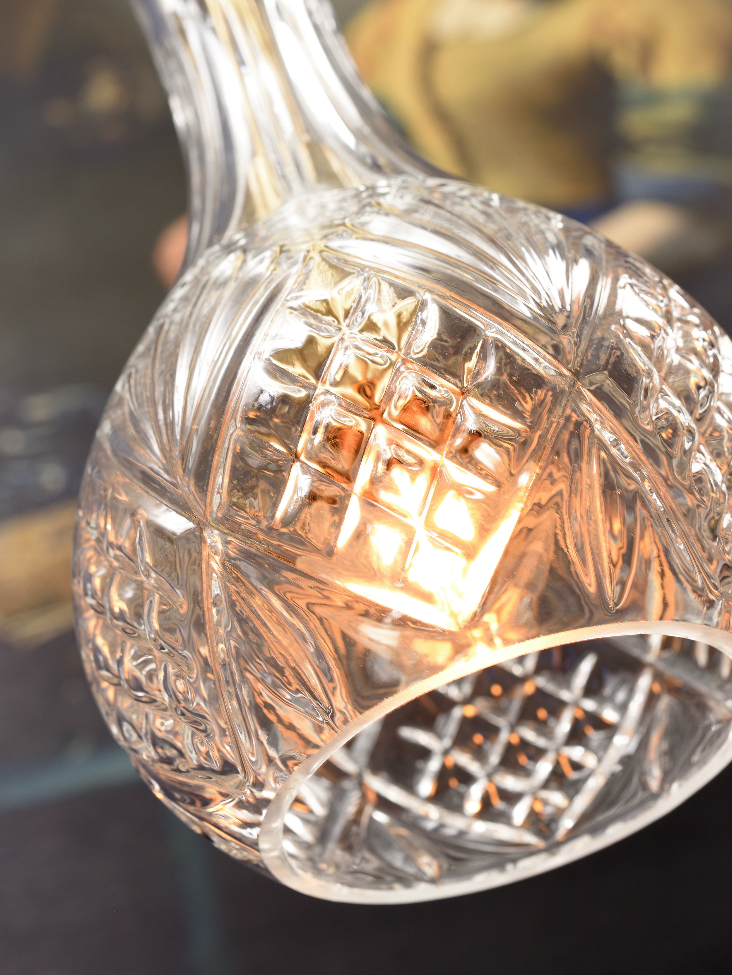 its about RoMi Hanglamp 'Brussels' Druppel, Glas, kleur Goud