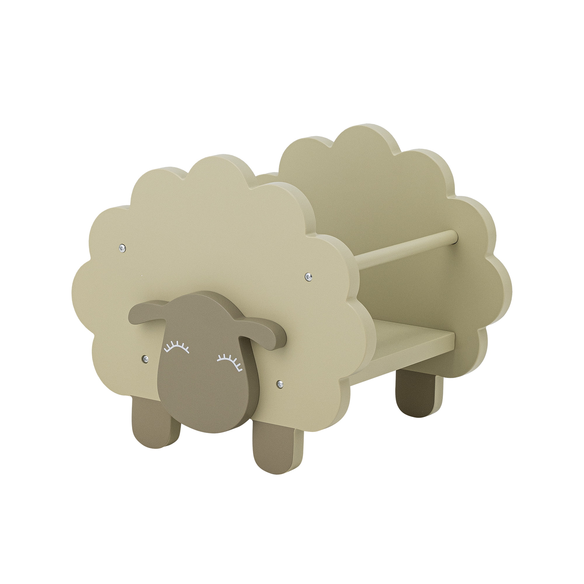 Bloomingville MINI Boekenkast Dolly Schaap - Groen