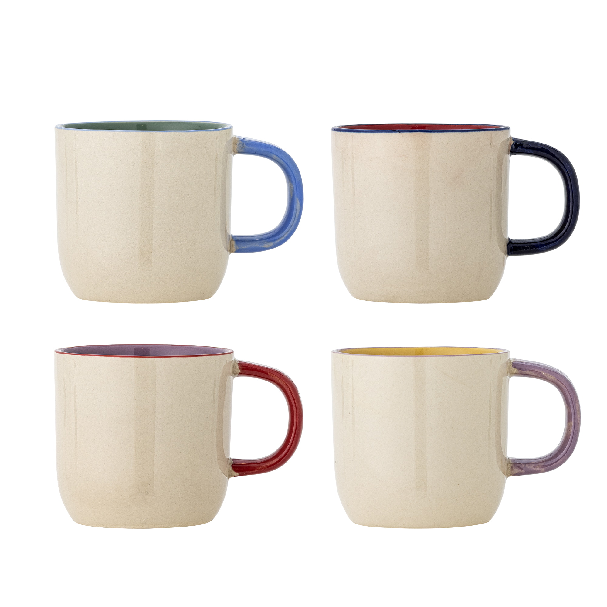 Bloomingville Mok Vista Set van 4 stuks - Meerkleurig