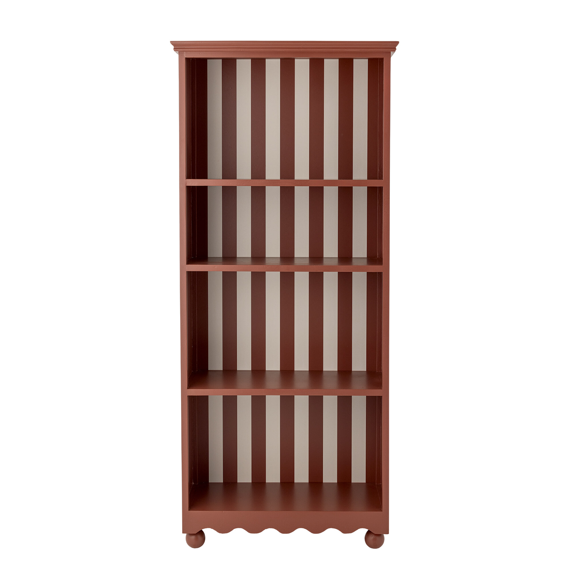 Bloomingville Boekenkast Sasha, 152 x 66cm - Rood