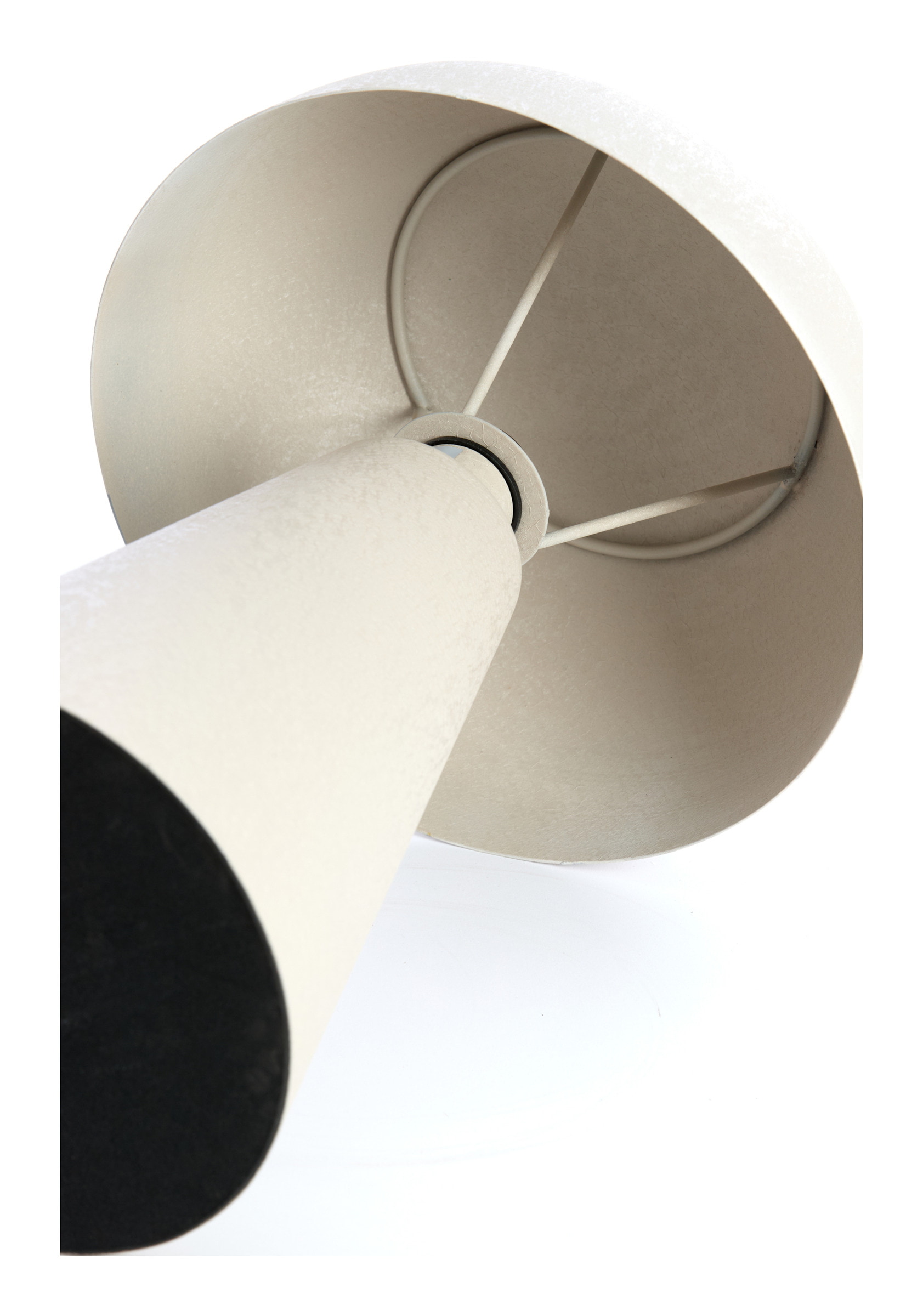 Light & Living Tafellamp 'Surrina' 41cm, kleur Lichtgrijs