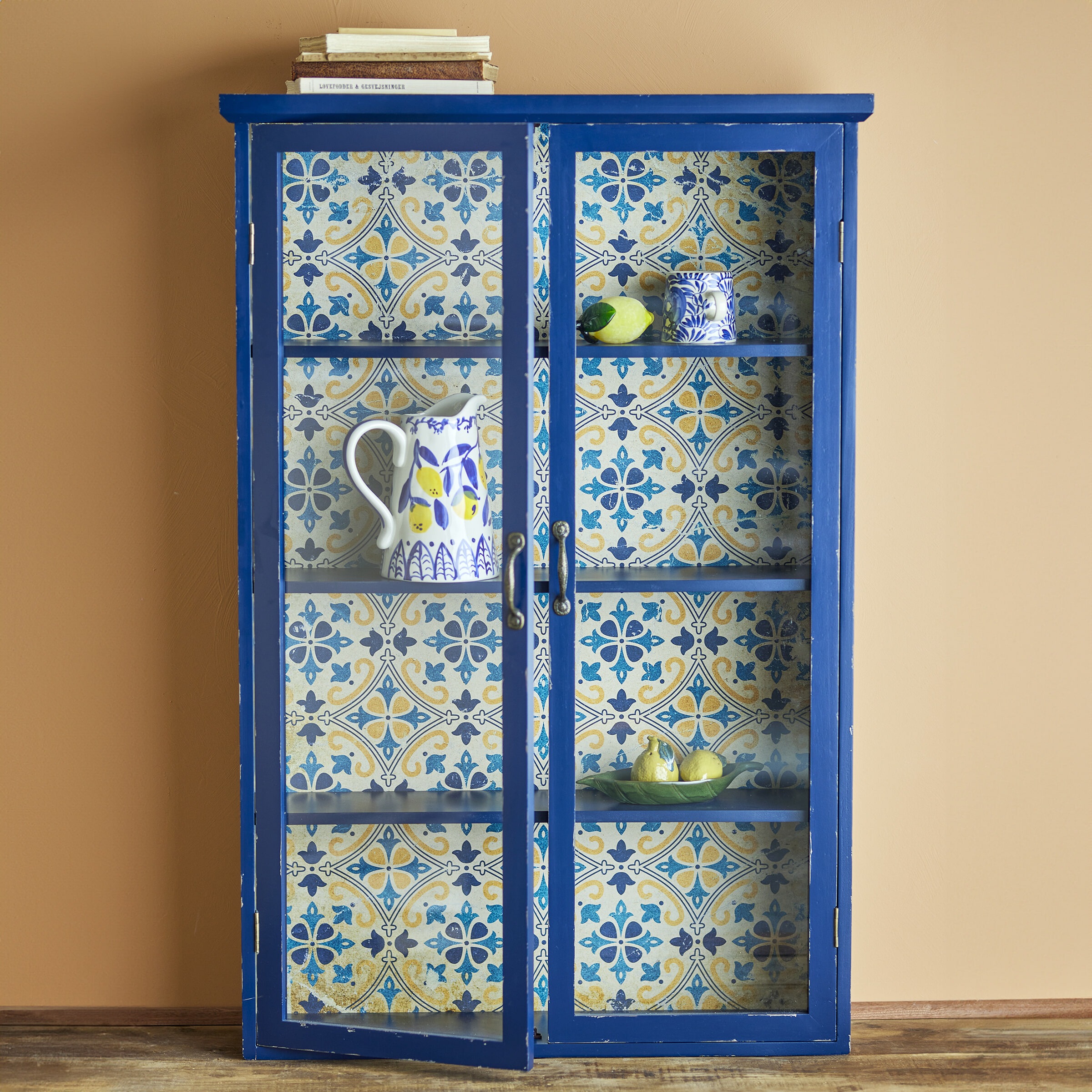 Bloomingville Kast Hazem 81cm - Blauw