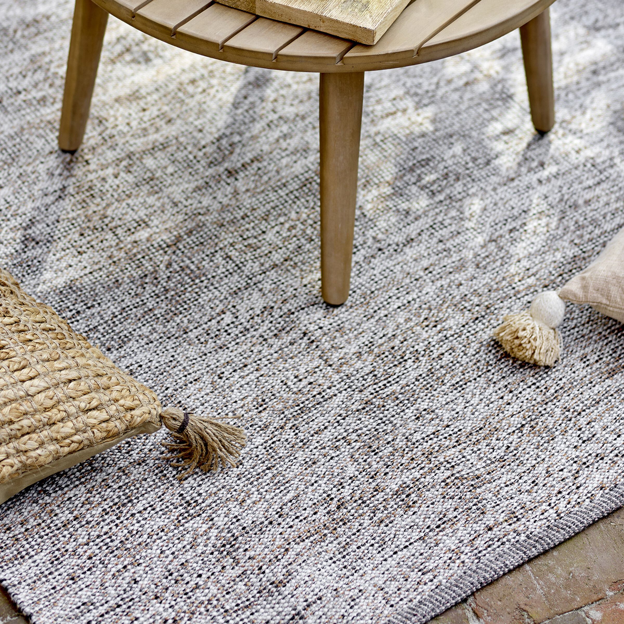Bloomingville Outdoor Vloerkleed Peretti 200x140cm - Grijs