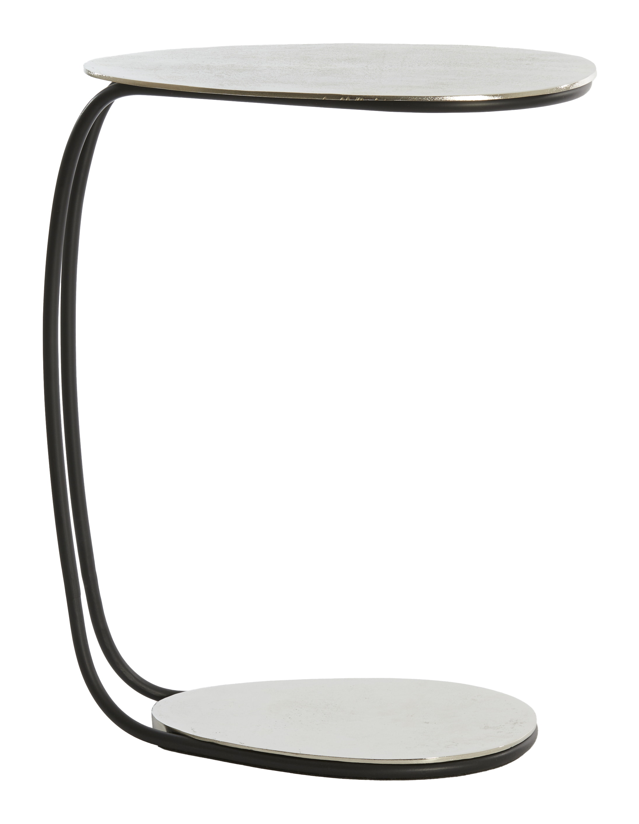 Light & Living Laptoptafel 'Marsh' 43 x 27cm, kleur Nikkel