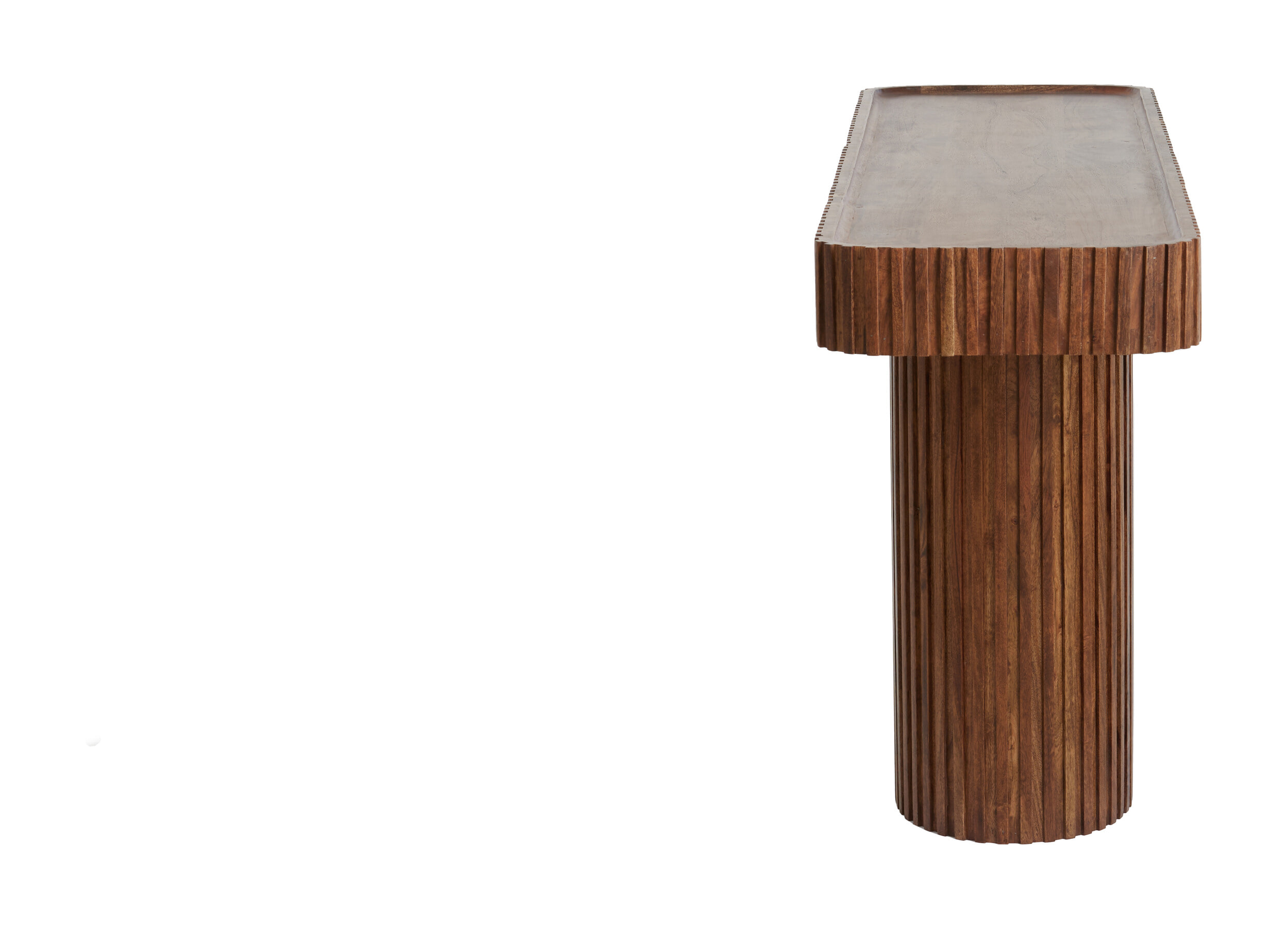Light & Living Sidetable 'Kioto' Acaciahout, 154cm, kleur Bruin