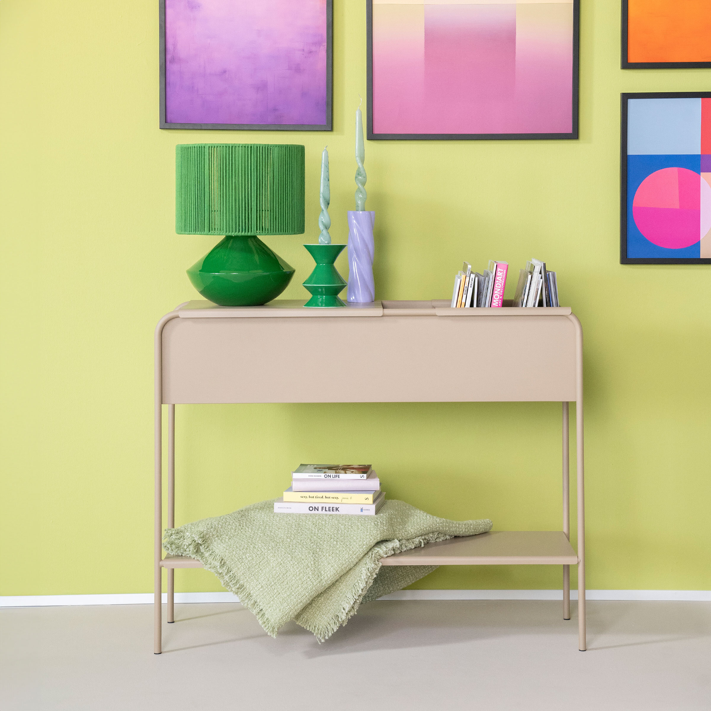 By-Boo Sidetable Sera 95cm - Taupe