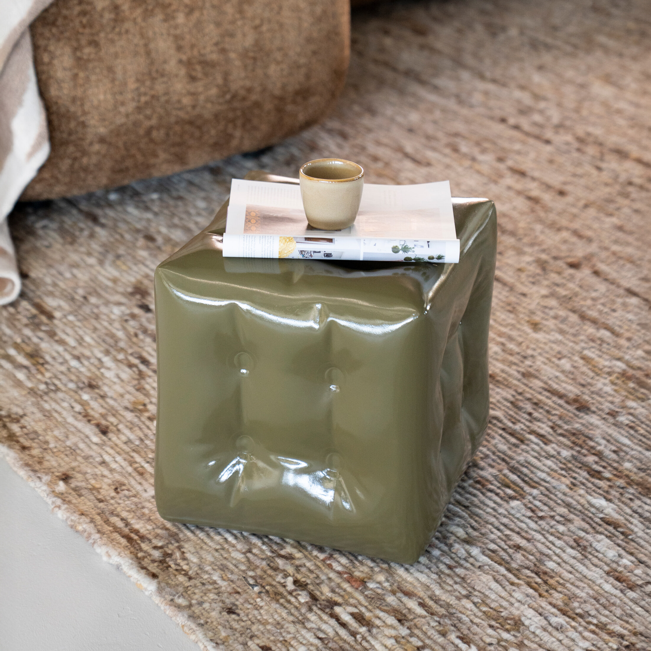 By-Boo Kruk 'Capti' Magnesium Oxide, kleur Groen