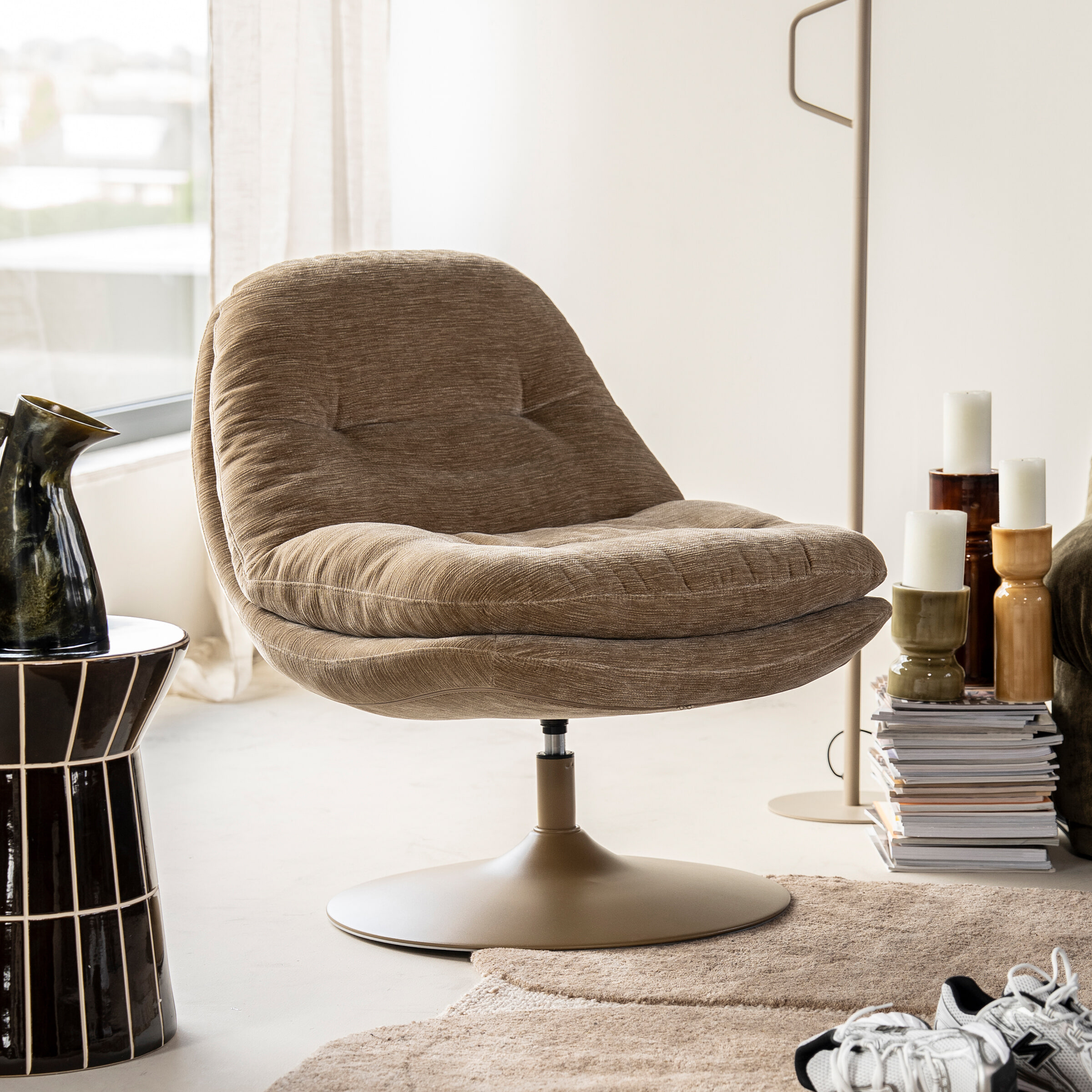 By-Boo Draaifauteuil 'Tromba' 