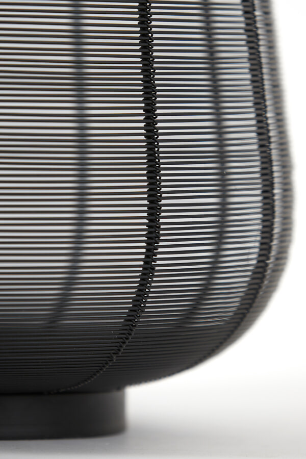 Light & Living Tafellamp 'Adeta' 29cm, mat zwart