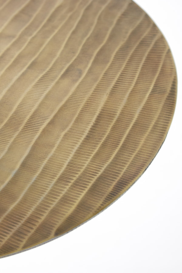 Light & Living Bijzettafel 'Janna' Ø40cm, kleur Antiek Brons