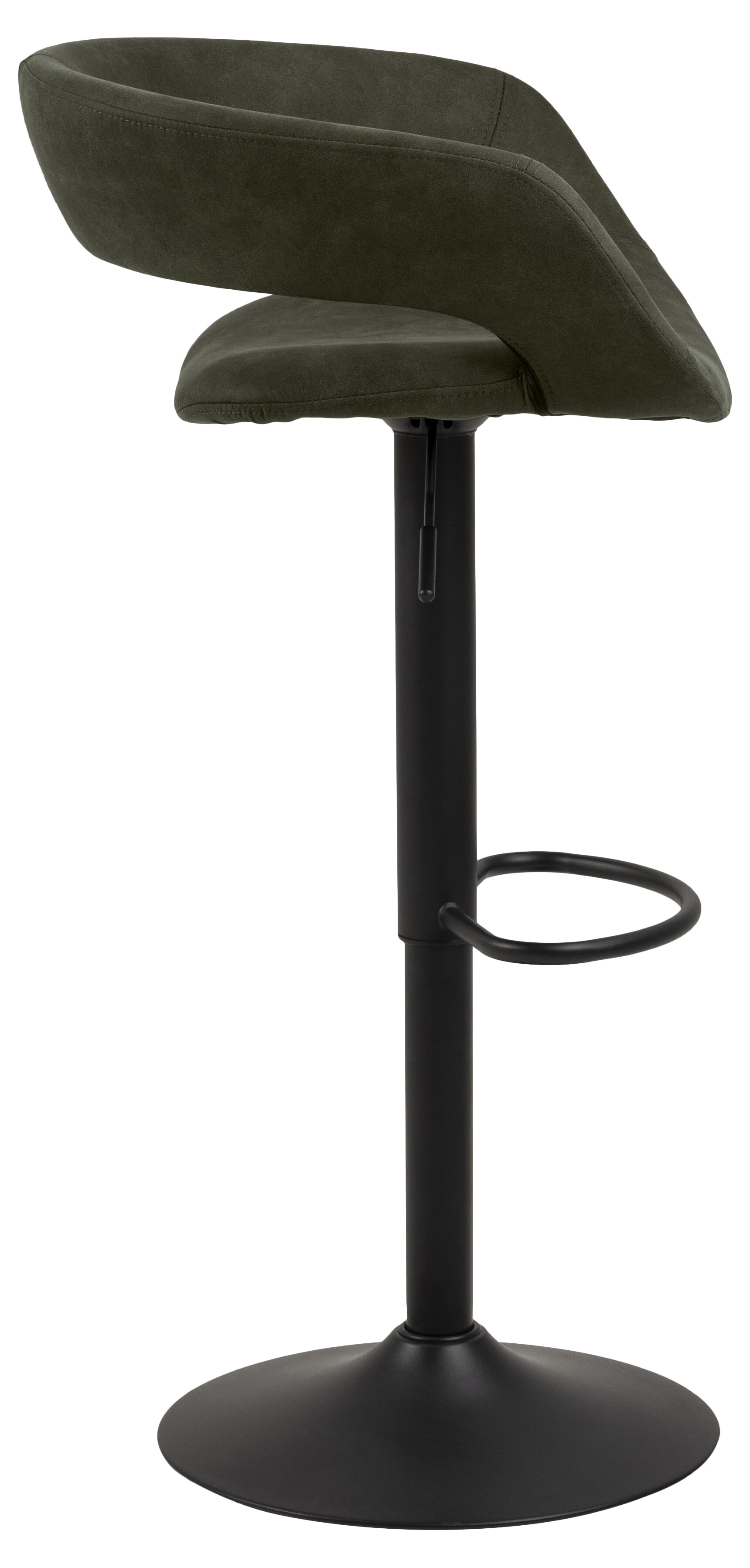 Bendt Barkruk 'Pia' (zithoogte 59-80cm), kleur Olive Green