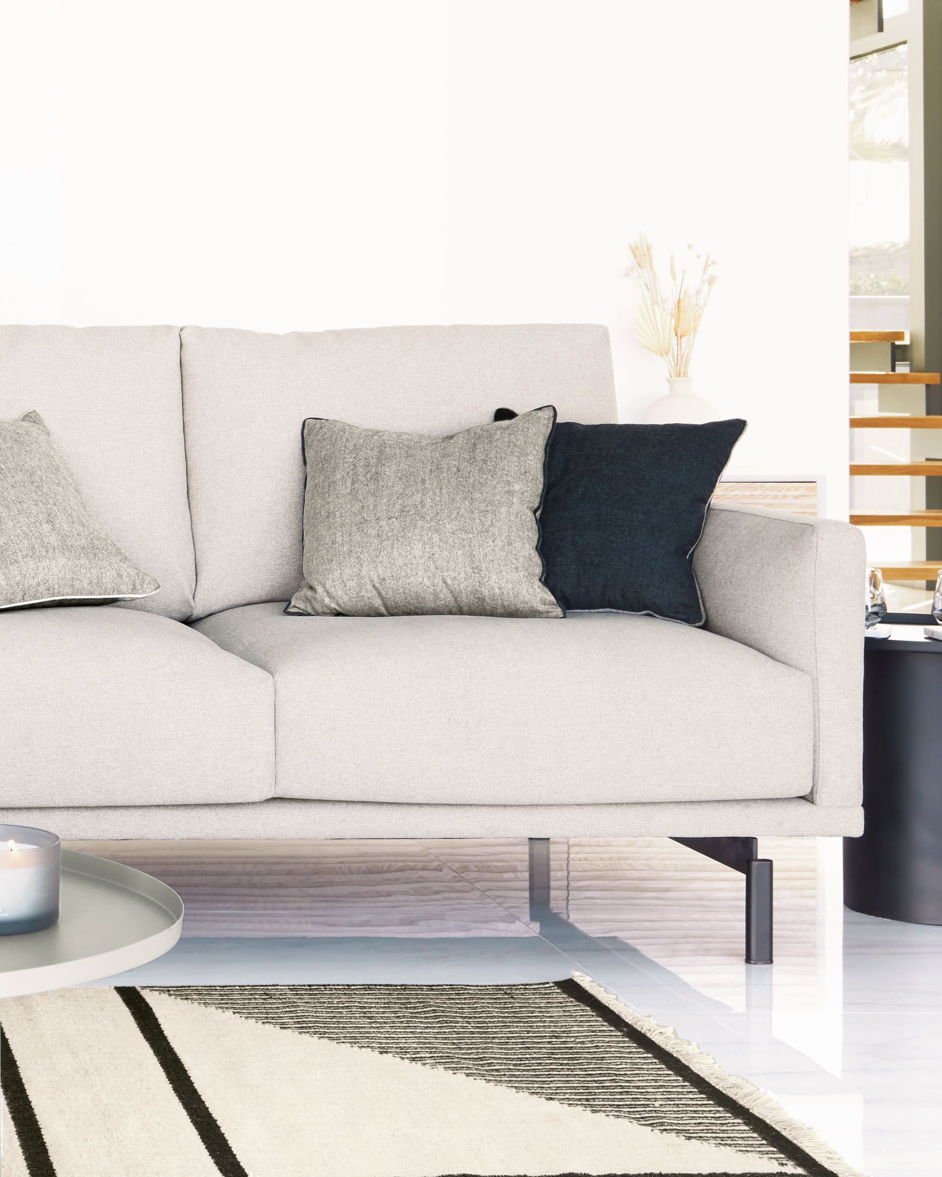 Kave Home 4-zits Bank 'Galene' 414cm, kleur Beige