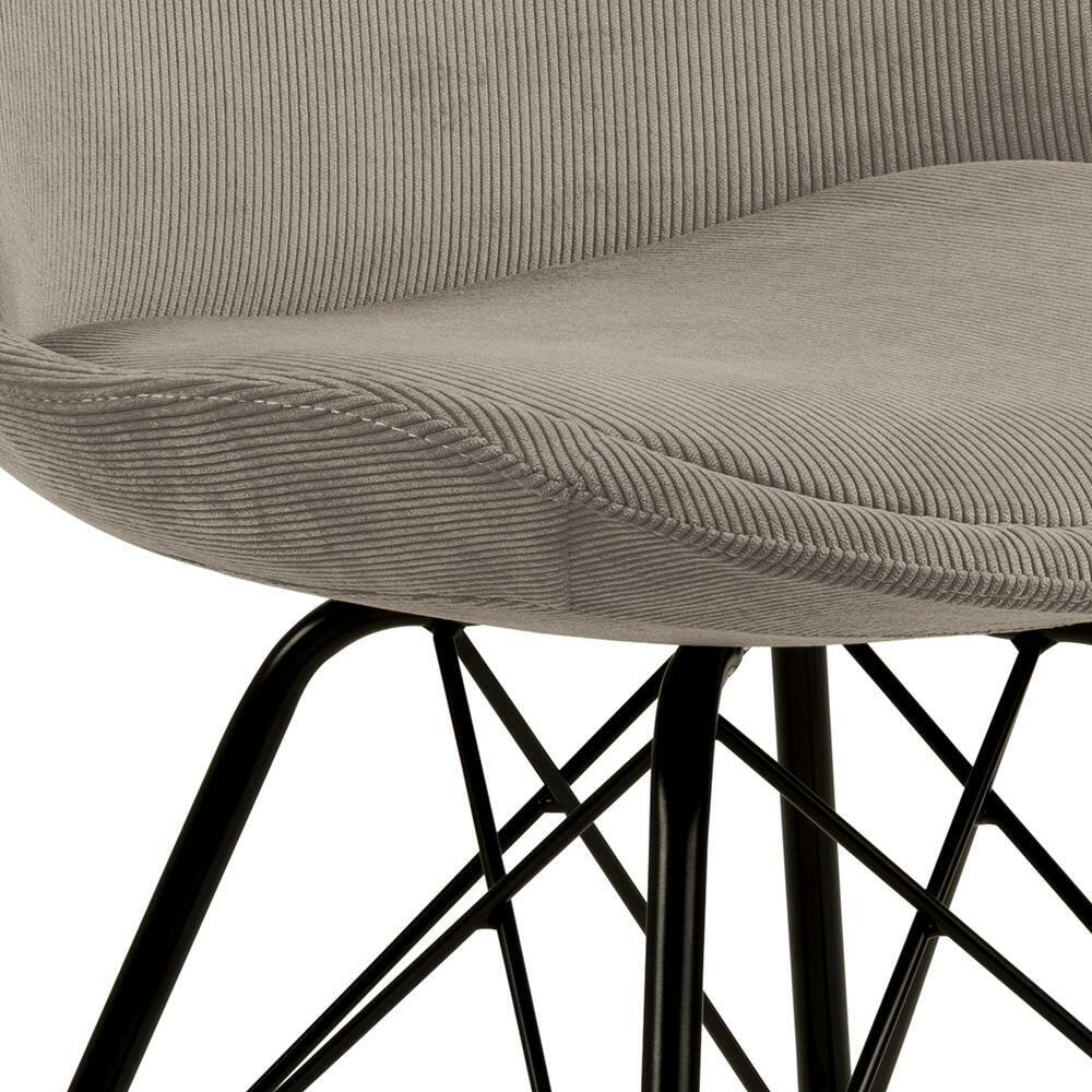 Bendt Eetkamerstoel 'Liva' Rib, kleur Beige