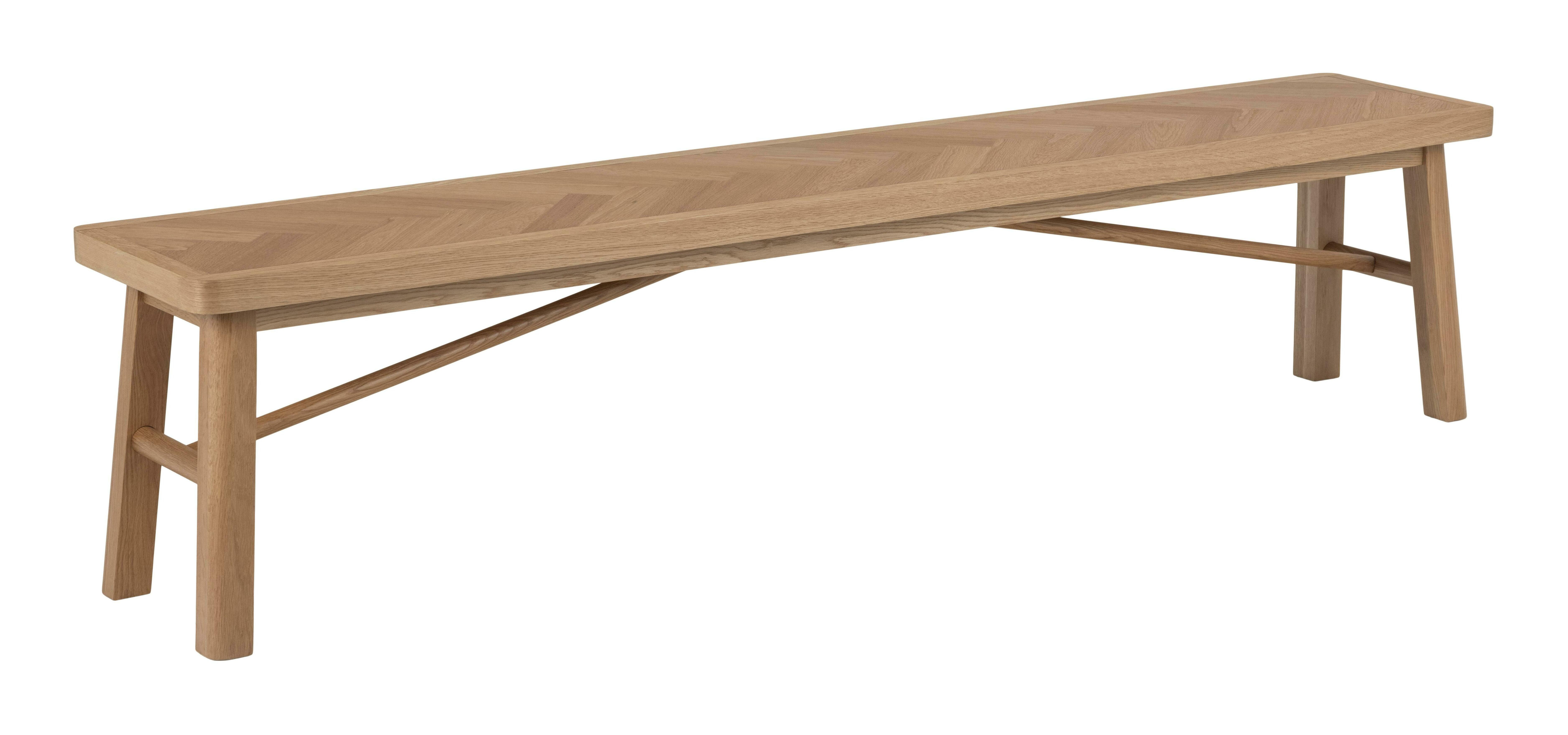 Bendt Eetkamerbank 'Gregor' Visgraat, 200cm Bendt Eetkamerbank 'Gregor' Visgraat, 200cm