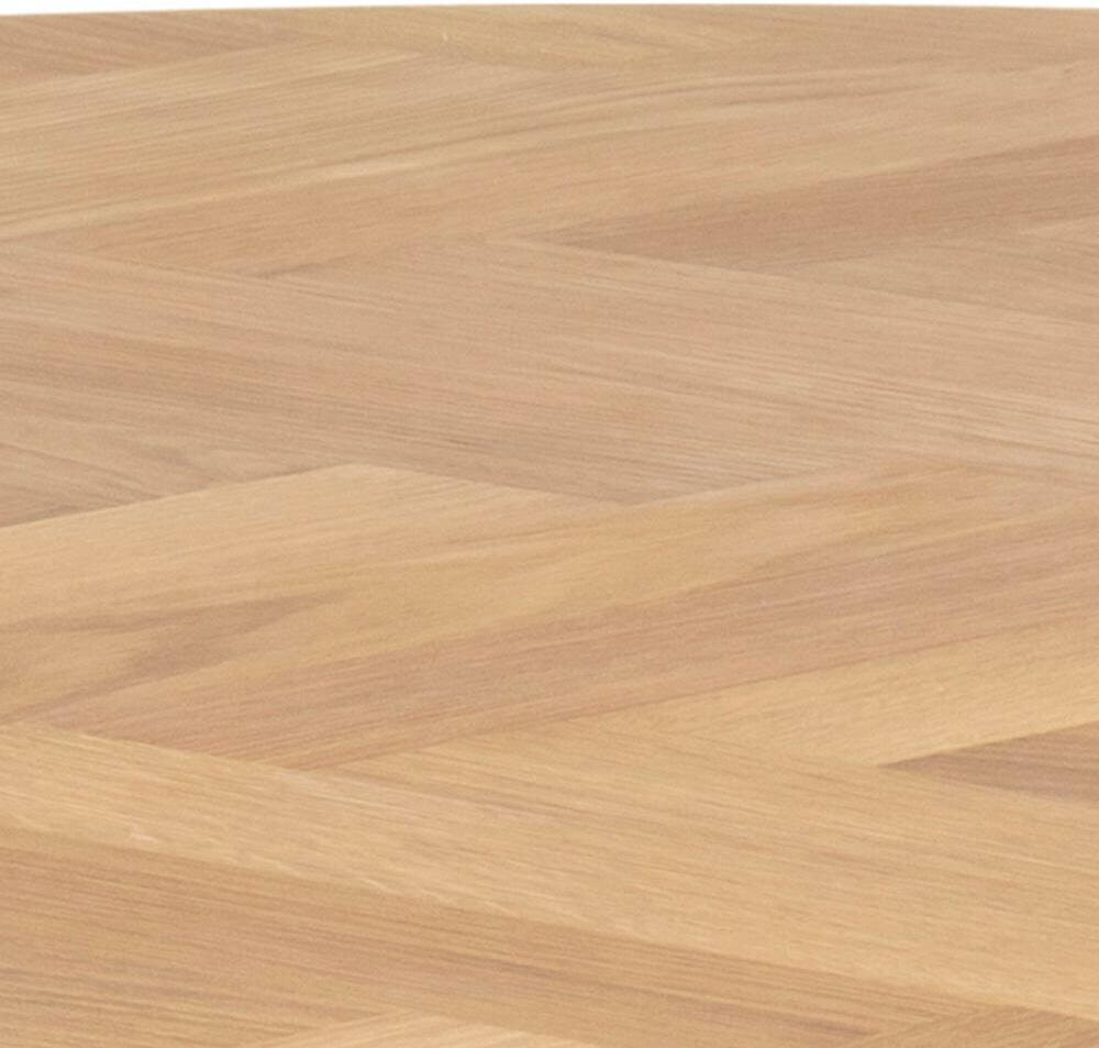 Bendt Ronde Eettafel 'Ebbe' Visgraat, 120cm