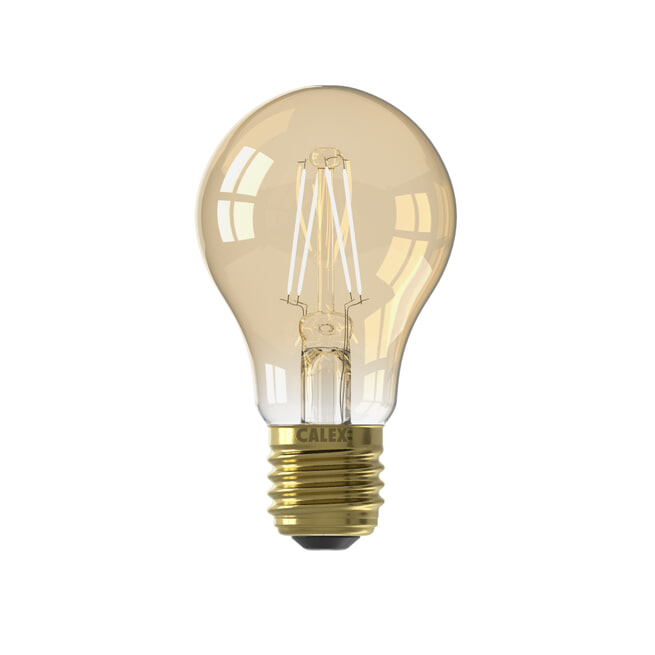 Kooldraadlamp 'Bol' E27 LED 4W goldline, dimbaar