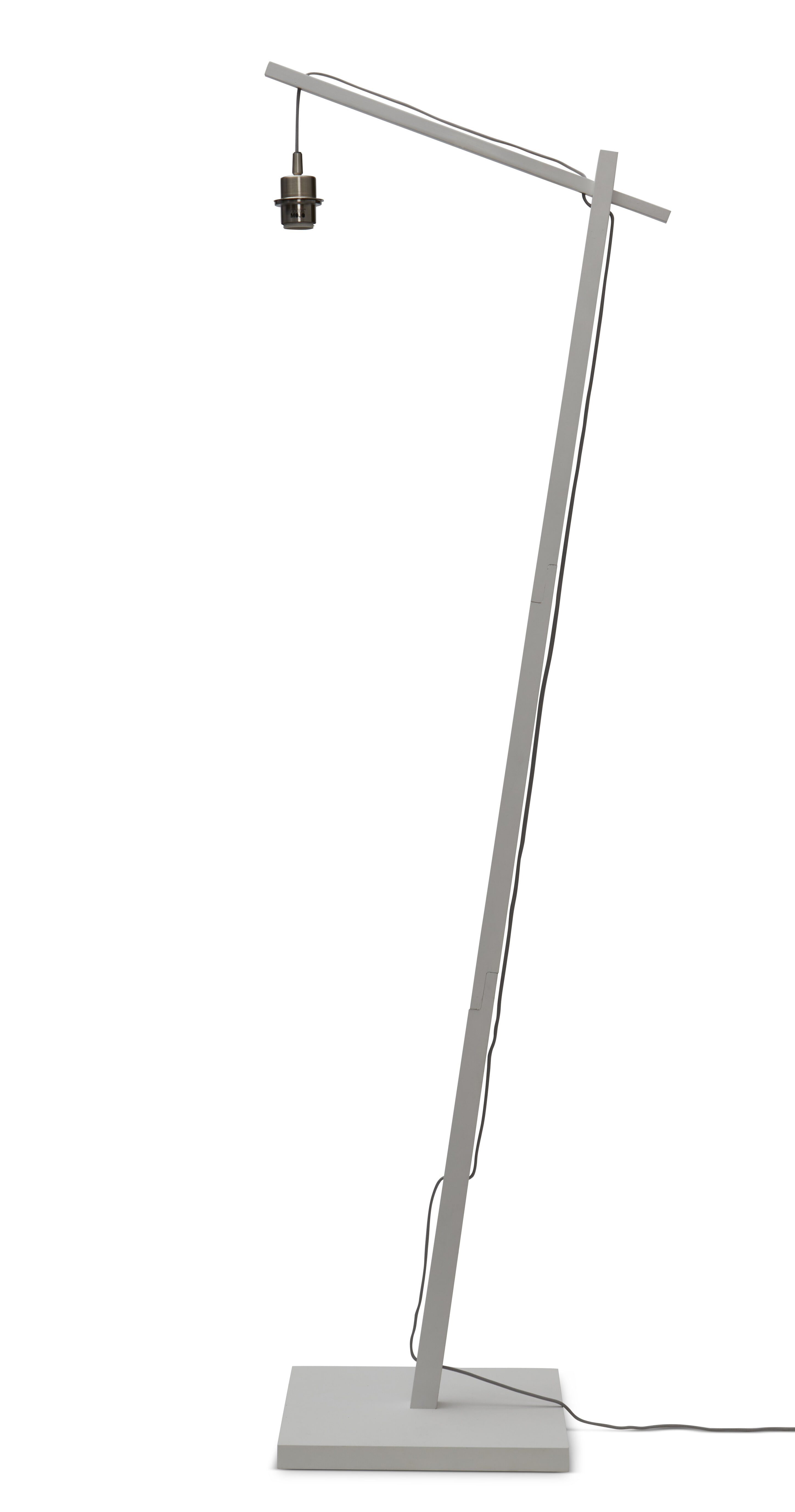 GOOD&MOJO Vloerlamp 'Cango' Bamboe, 176cm, kleur Wit/Naturel