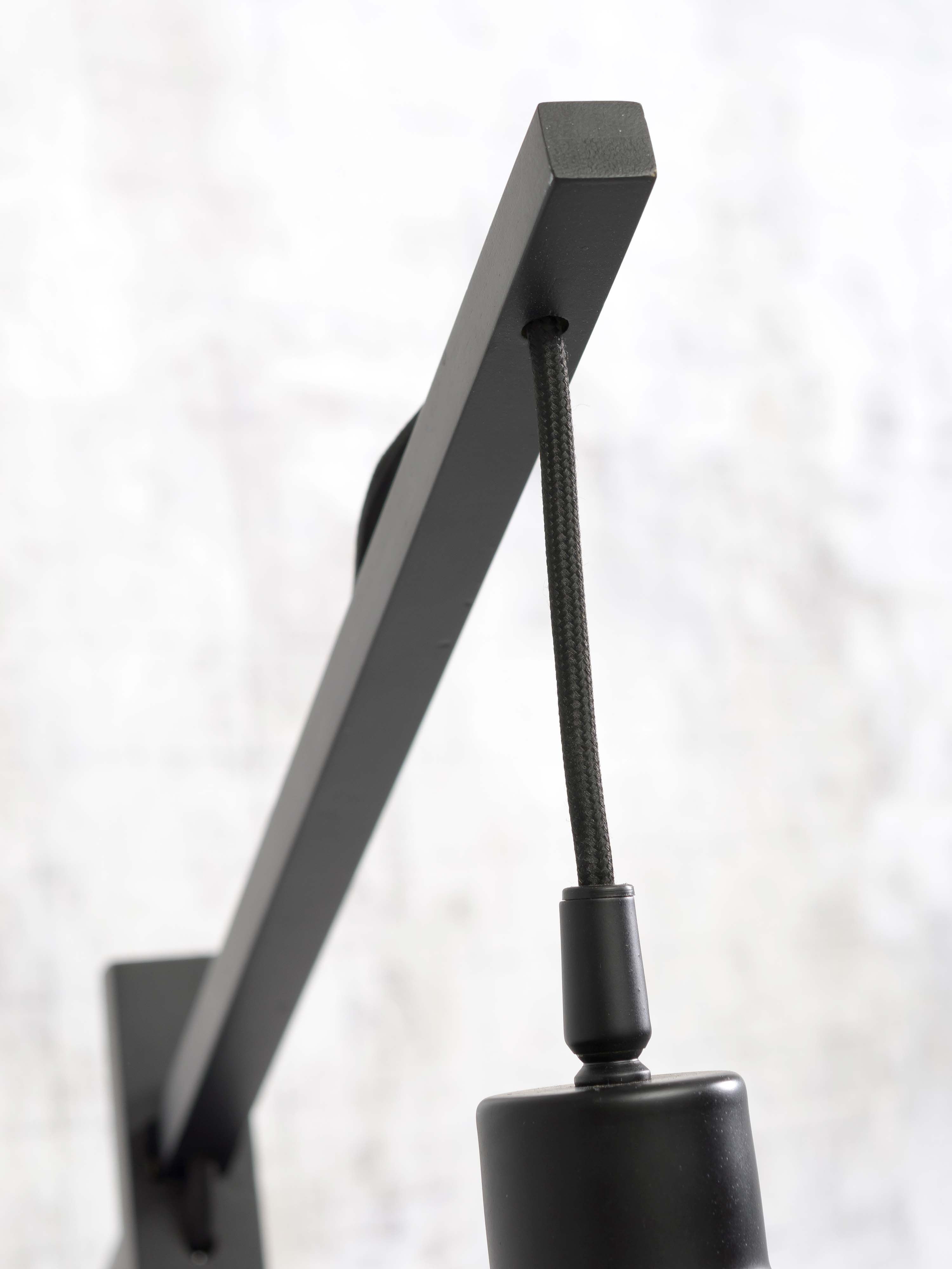 GOOD&MOJO Vloerlamp 'Cango' Bamboe, 150cm, kleur Zwart