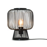 GOOD&MOJO Tafellamp 'Cango' 30cm, Bamboe, kleur Zwart