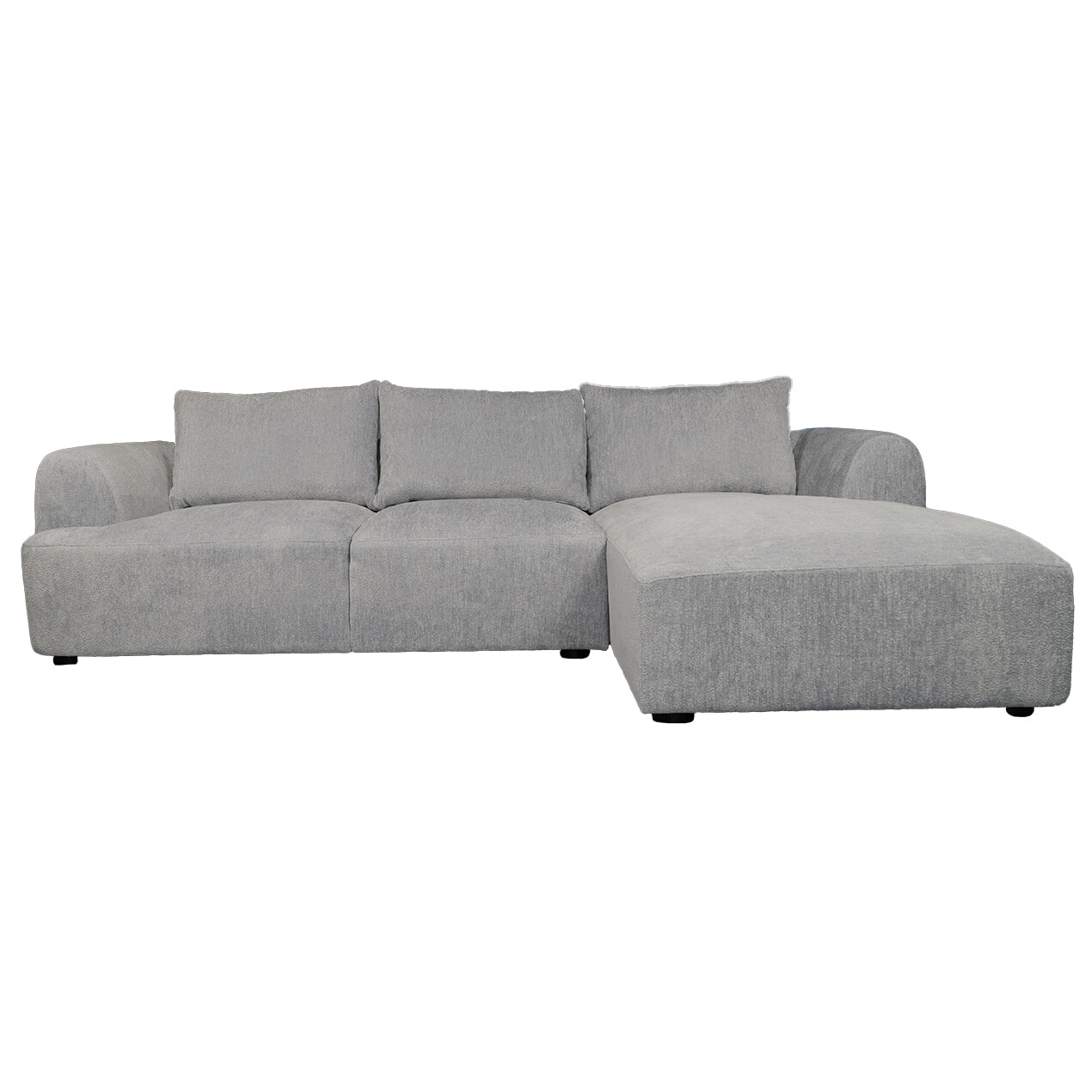 Sohome 2,5-zits Loungebank Richard Rechts, Chenille - Taupe