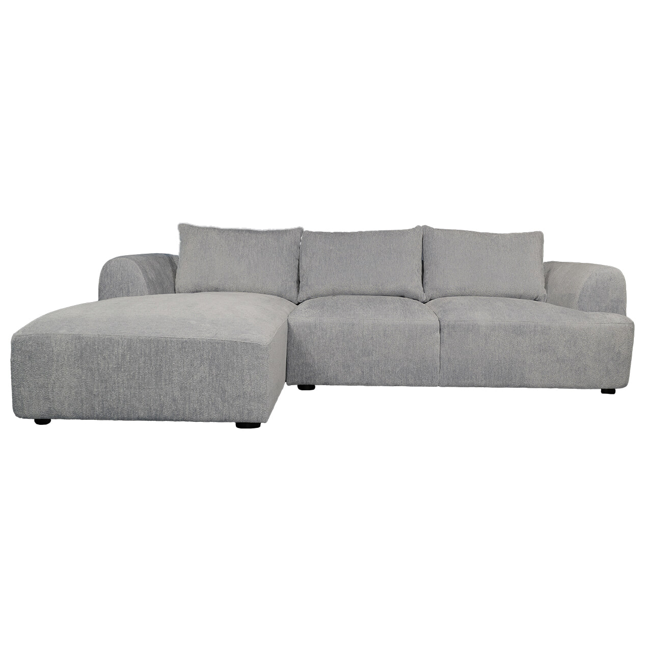 Sohome 2,5-zits Loungebank Richard Links, Chenille - Taupe