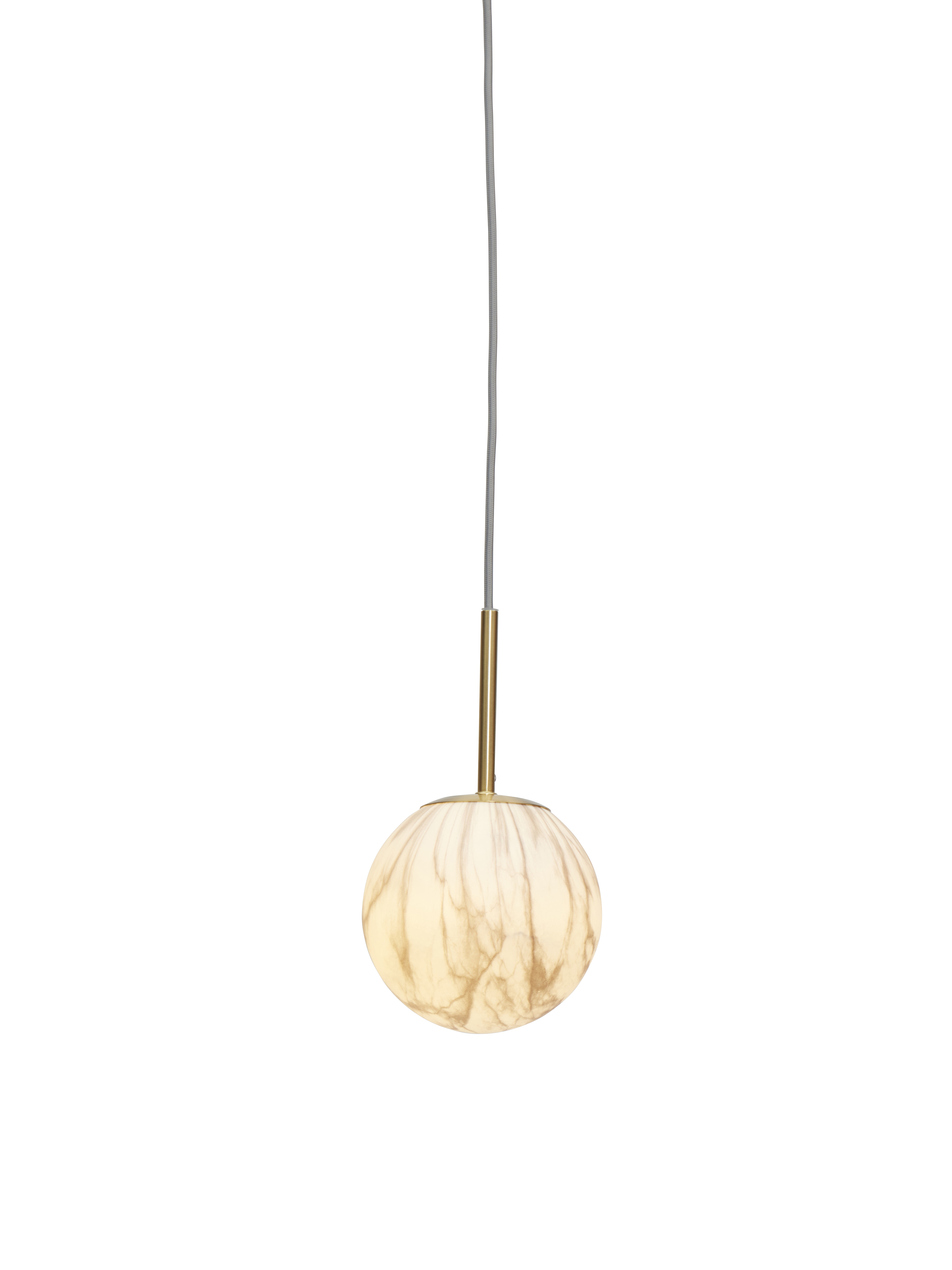 its about RoMi Hanglamp 'Carrara' 16cm, Glas, Marmerlook