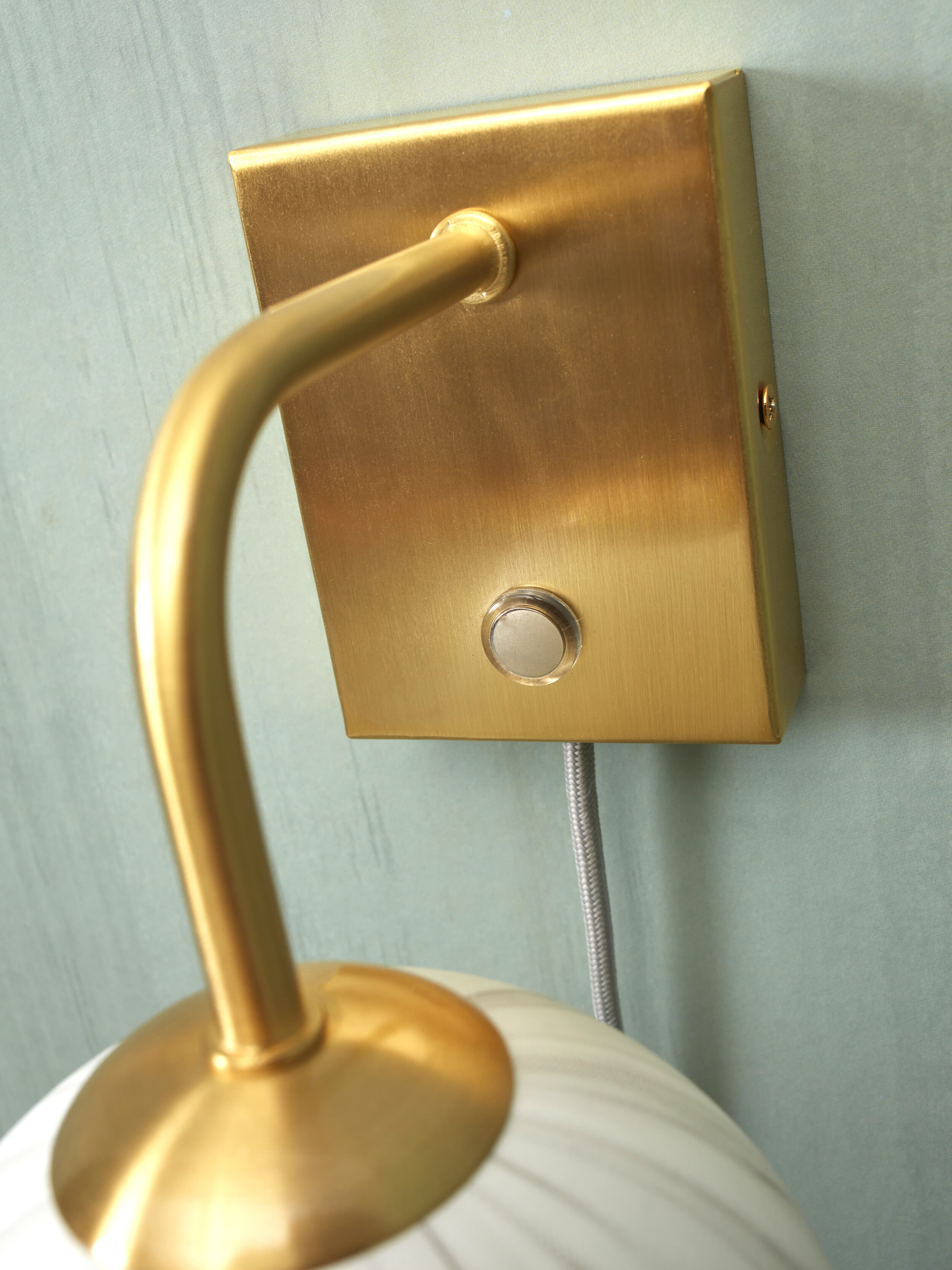 its about RoMi Wandlamp 'Carrara' Marmerprint, kleur Goud
