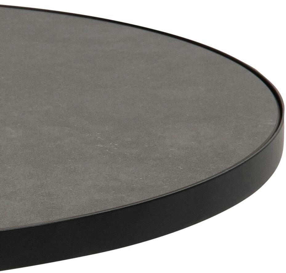 Bendt Salontafel 'Anemone' Keramiek 66cm, kleur Zwart