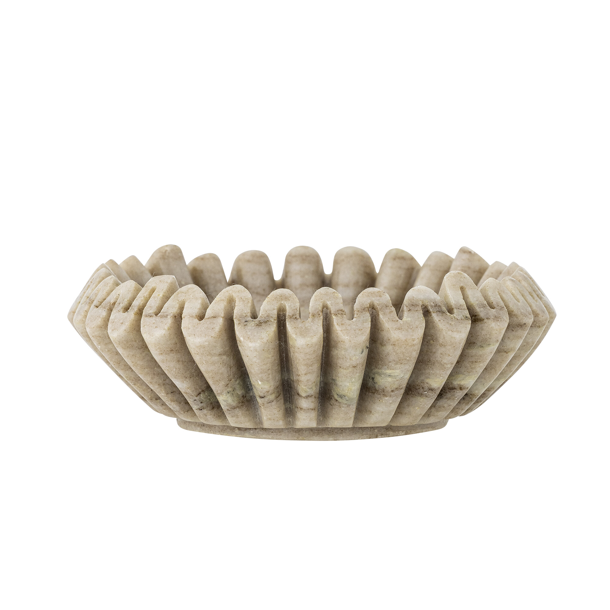 Bloomingville Schaal Harmonia Marmer, 18cm - Naturel