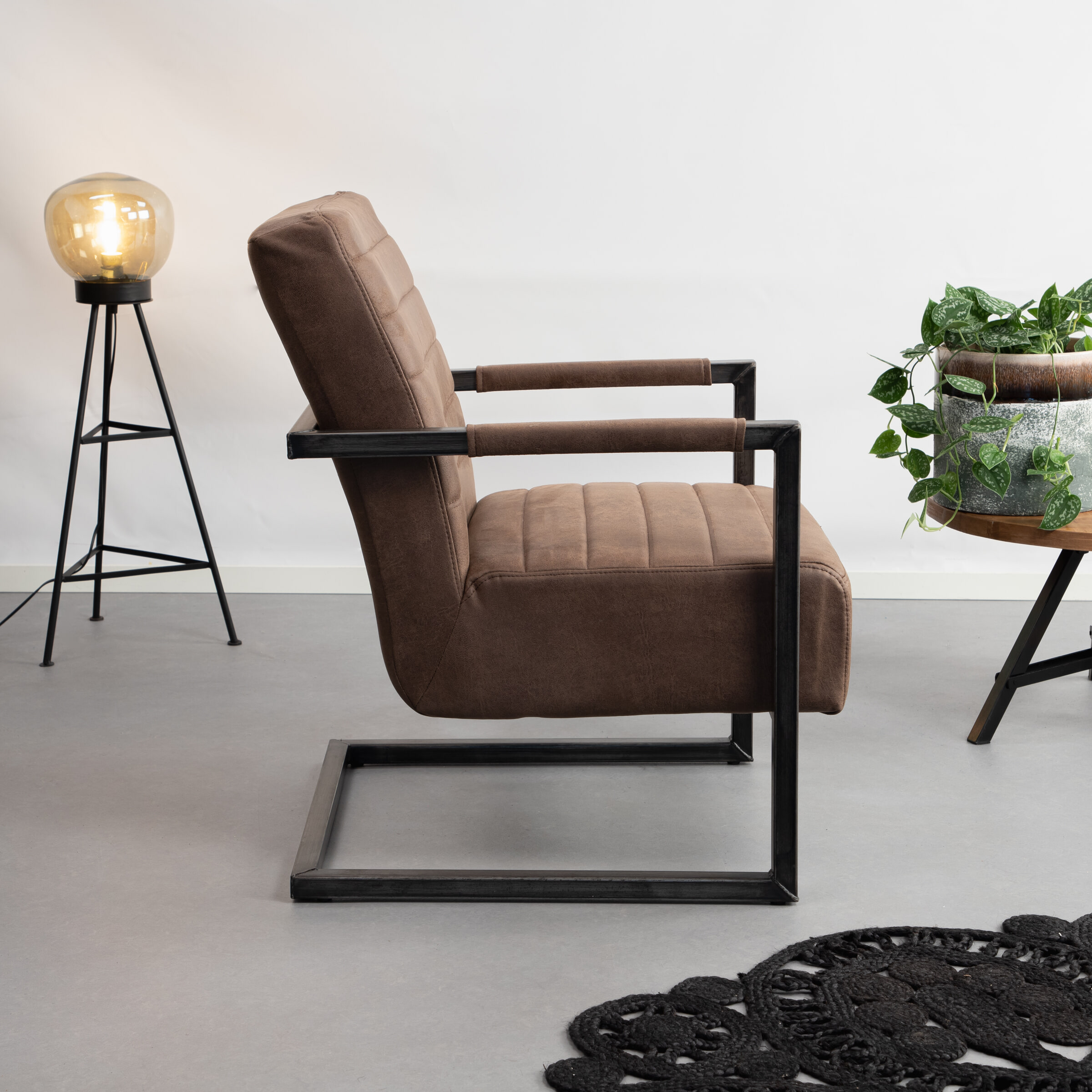 Tower Living Fauteuil 'Rocca' Leder
