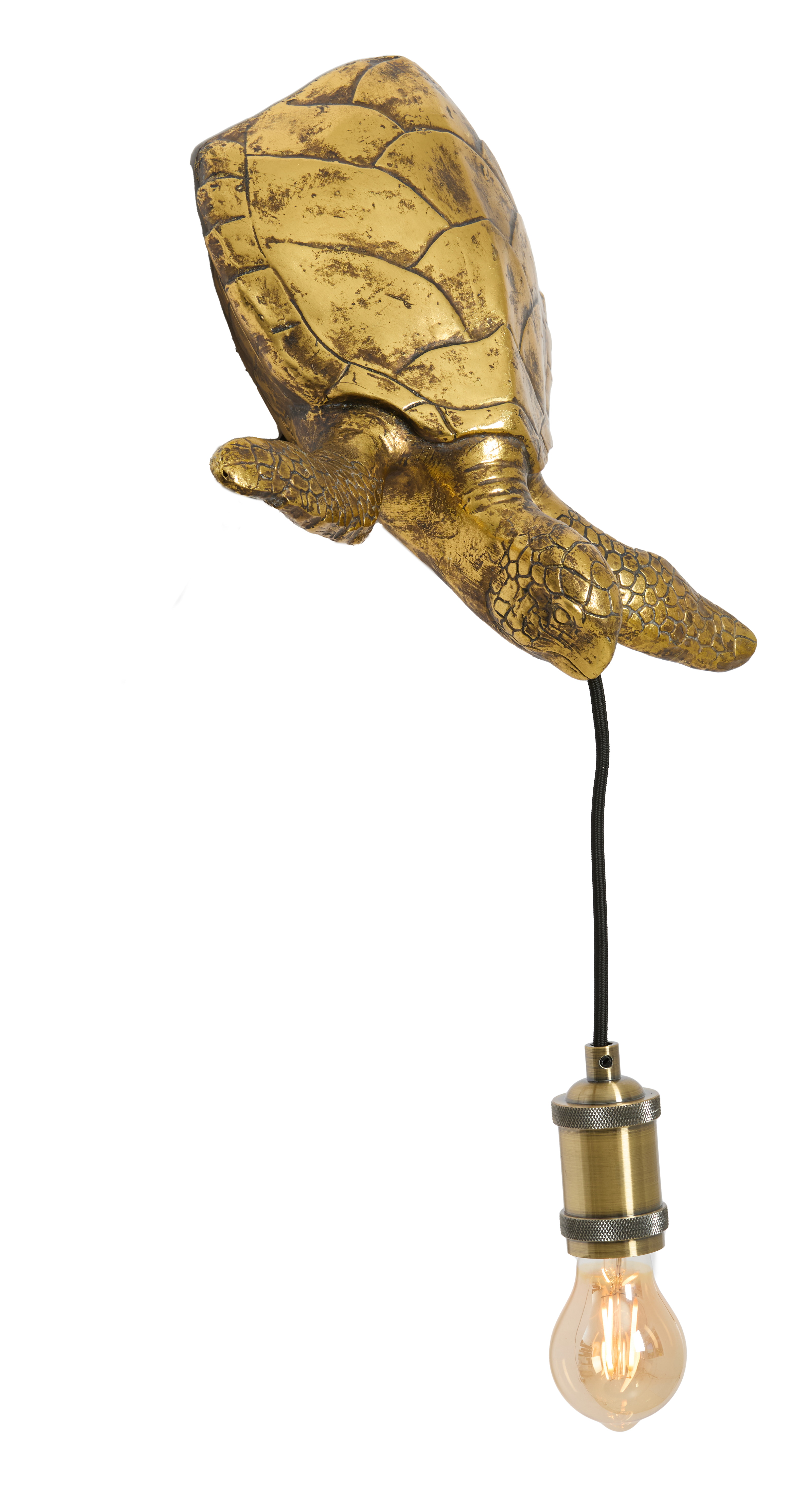 Light & Living Wandlamp 'Turtle' kleur Brons