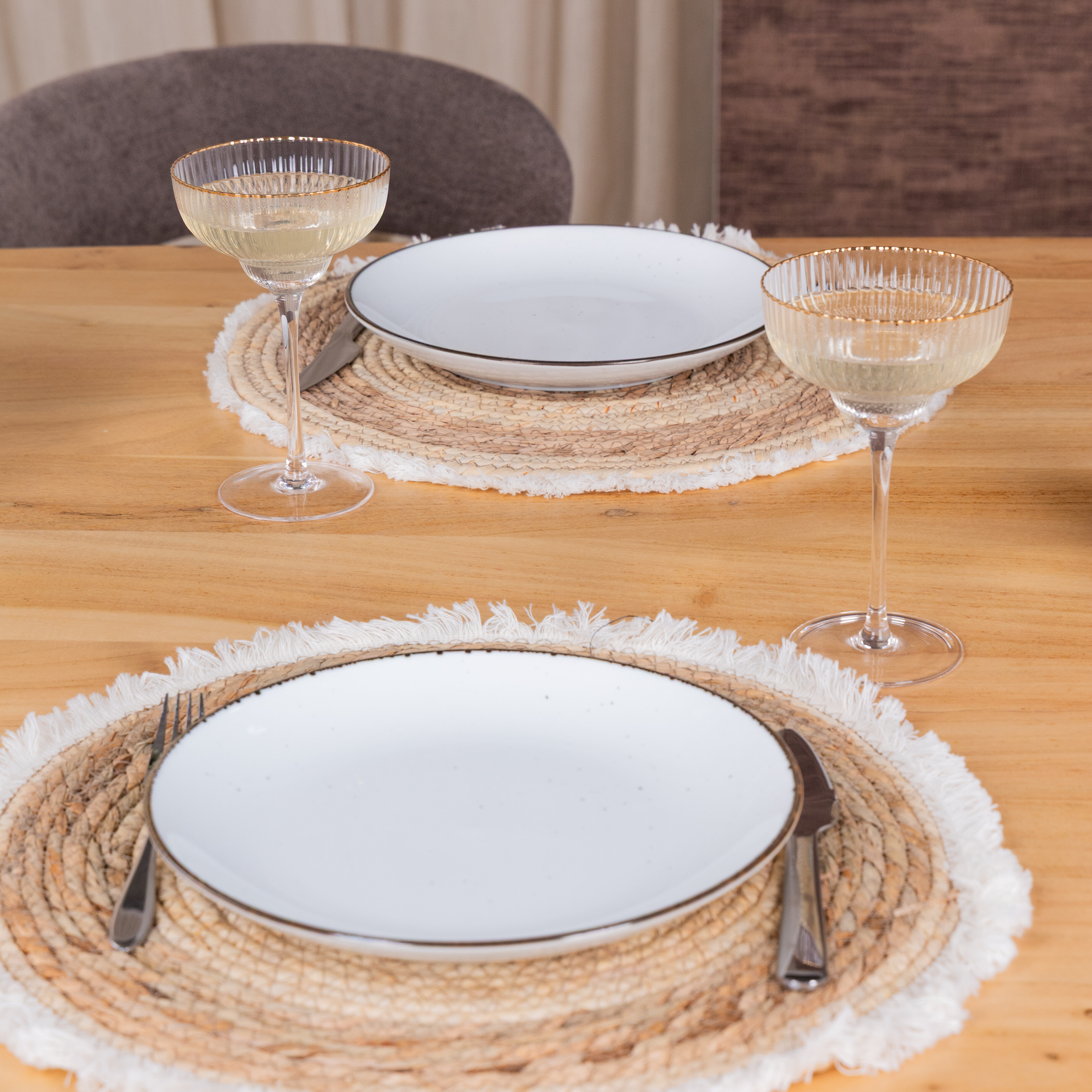 Tower Living Eettafel 'Crotone' Acaciahout, 180 x 100cm