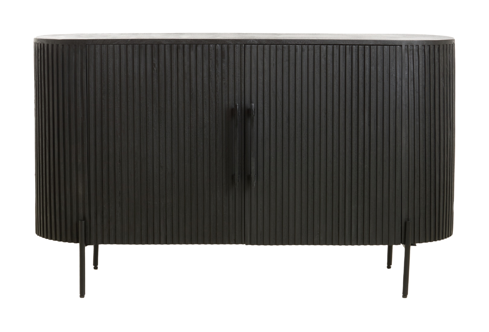 Light & Living Dressoir 'Dumosi' Mangohout, 140cm, kleur Zwart