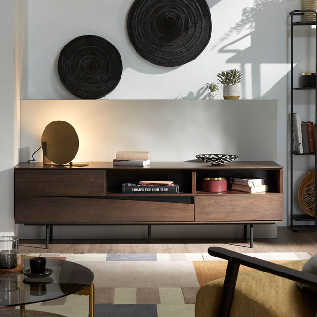 Kave Home TV-meubel 'Cutt' 180cm