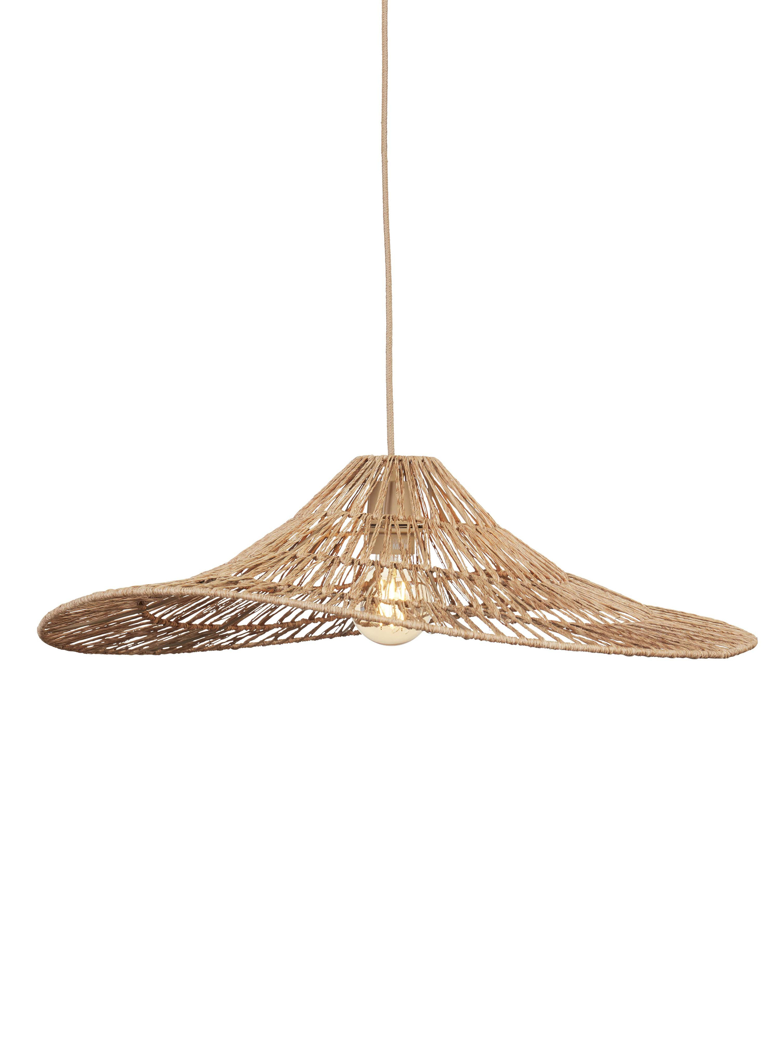 GOOD&MOJO Hanglamp Cuzco Jute, 65cm