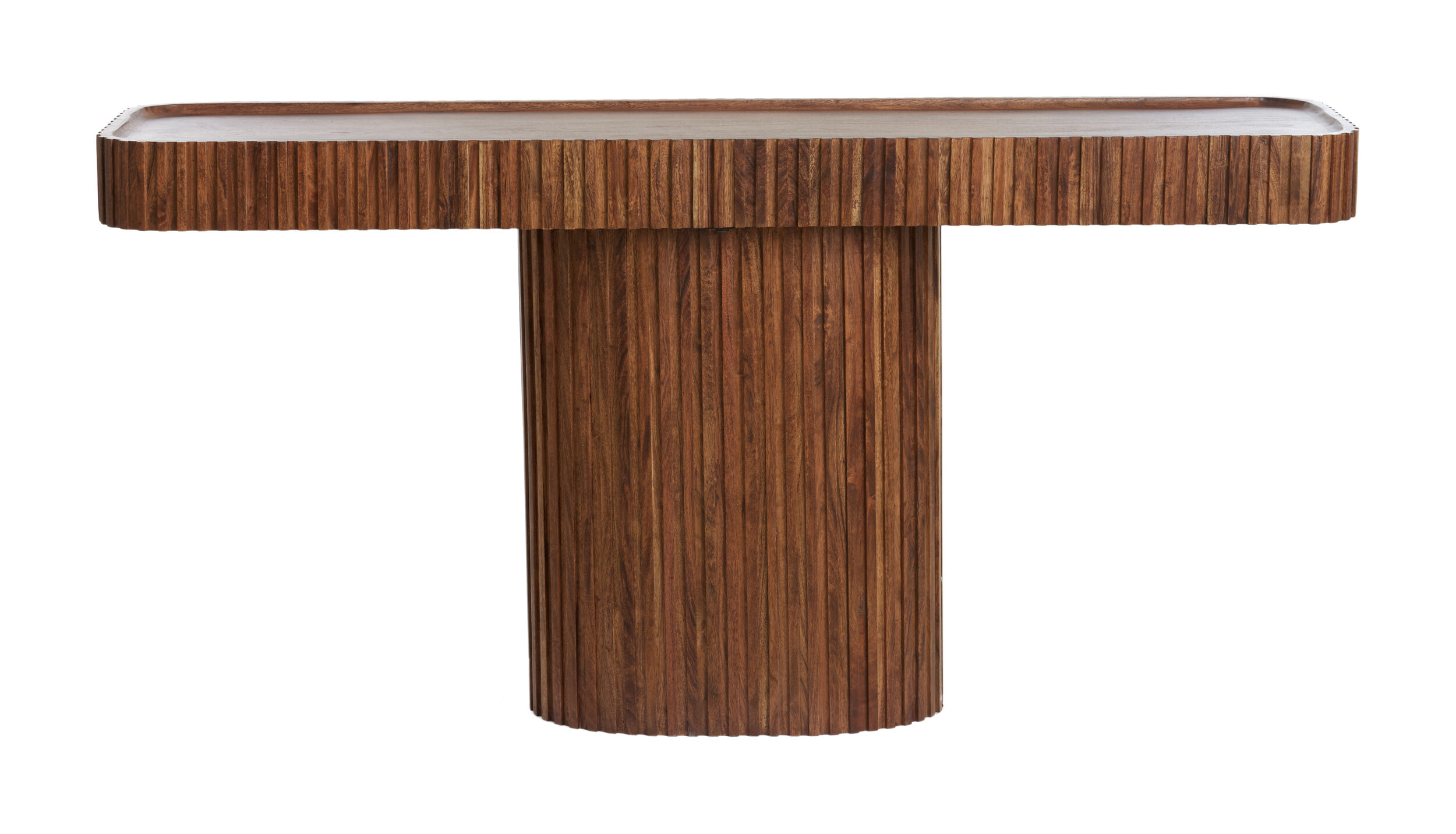 Light & Living Sidetable 'Kioto' Acaciahout, 154cm, kleur Bruin