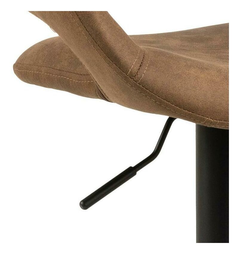 Bendt Barkruk 'Pia' (zithoogte 59-80cm), kleur Bruin