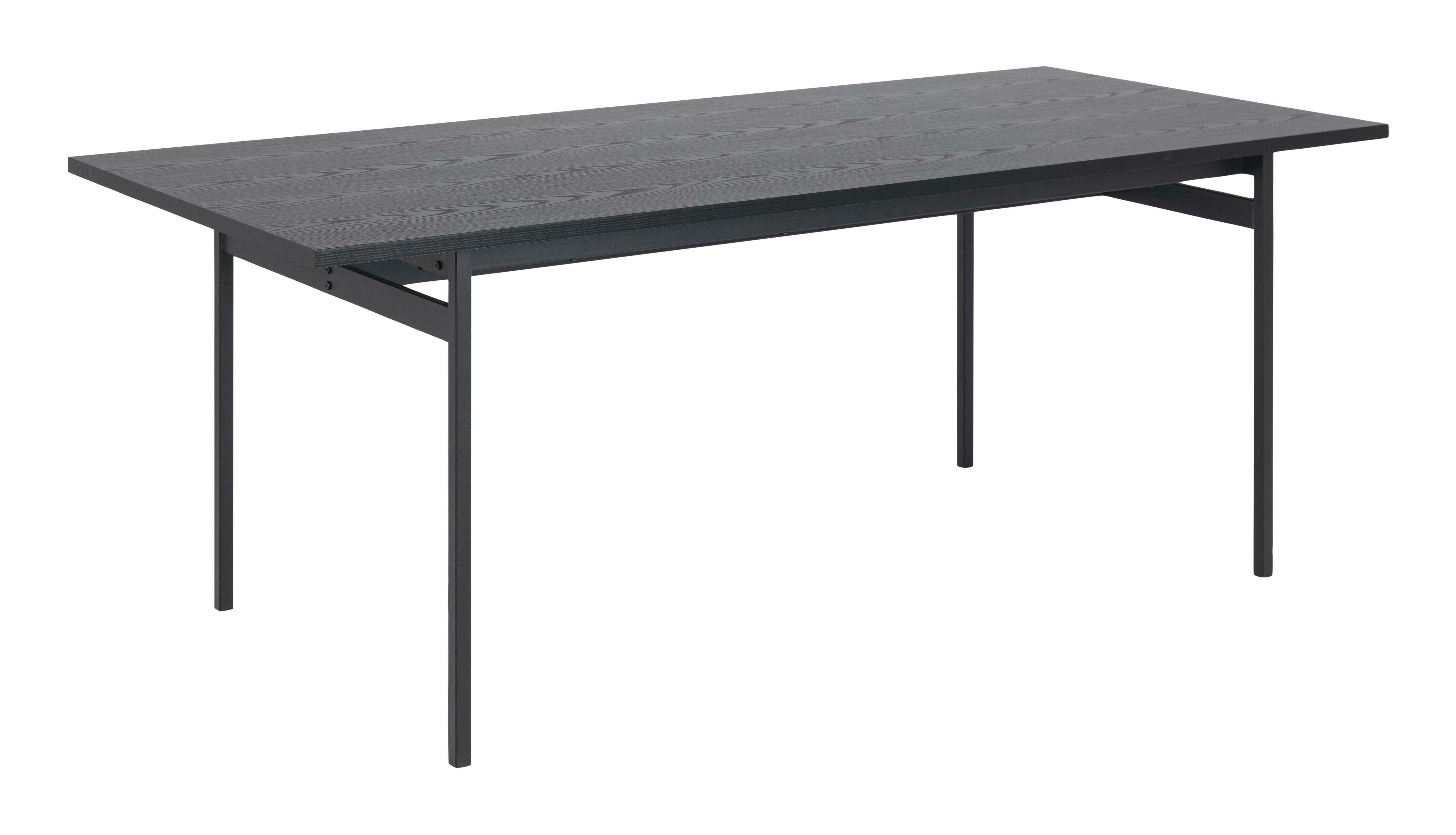 Bendt Eettafel 'Mick' 200 x 90cm, kleur Zwart